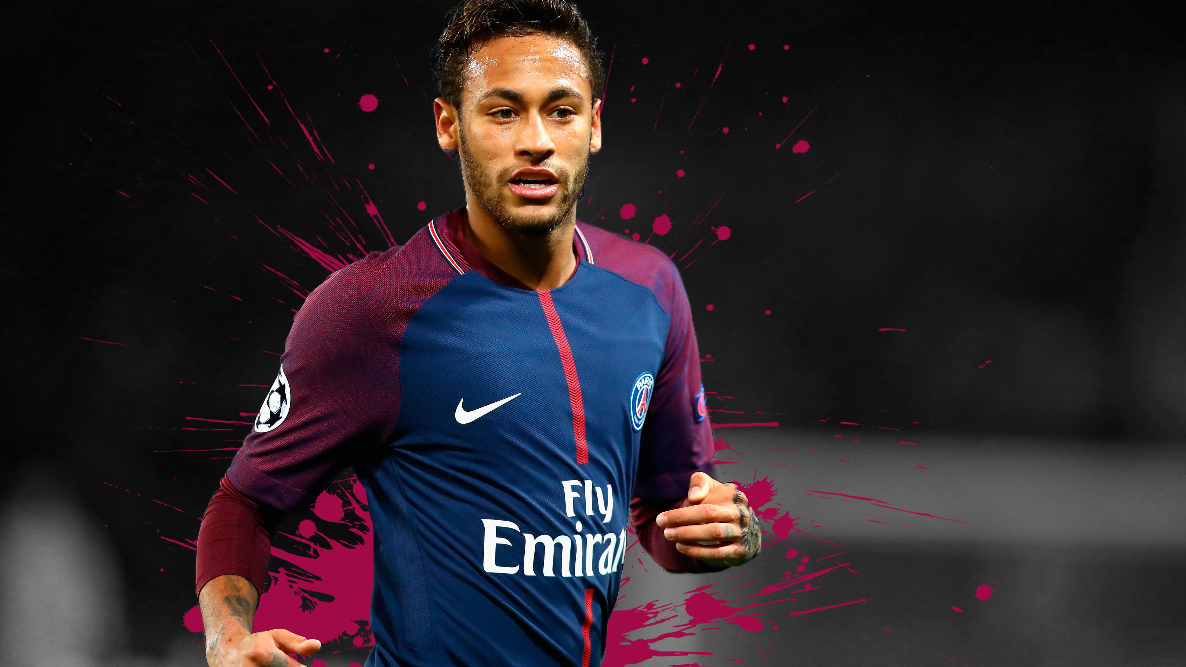 k, Neymar, 4K, HD Wallpaper