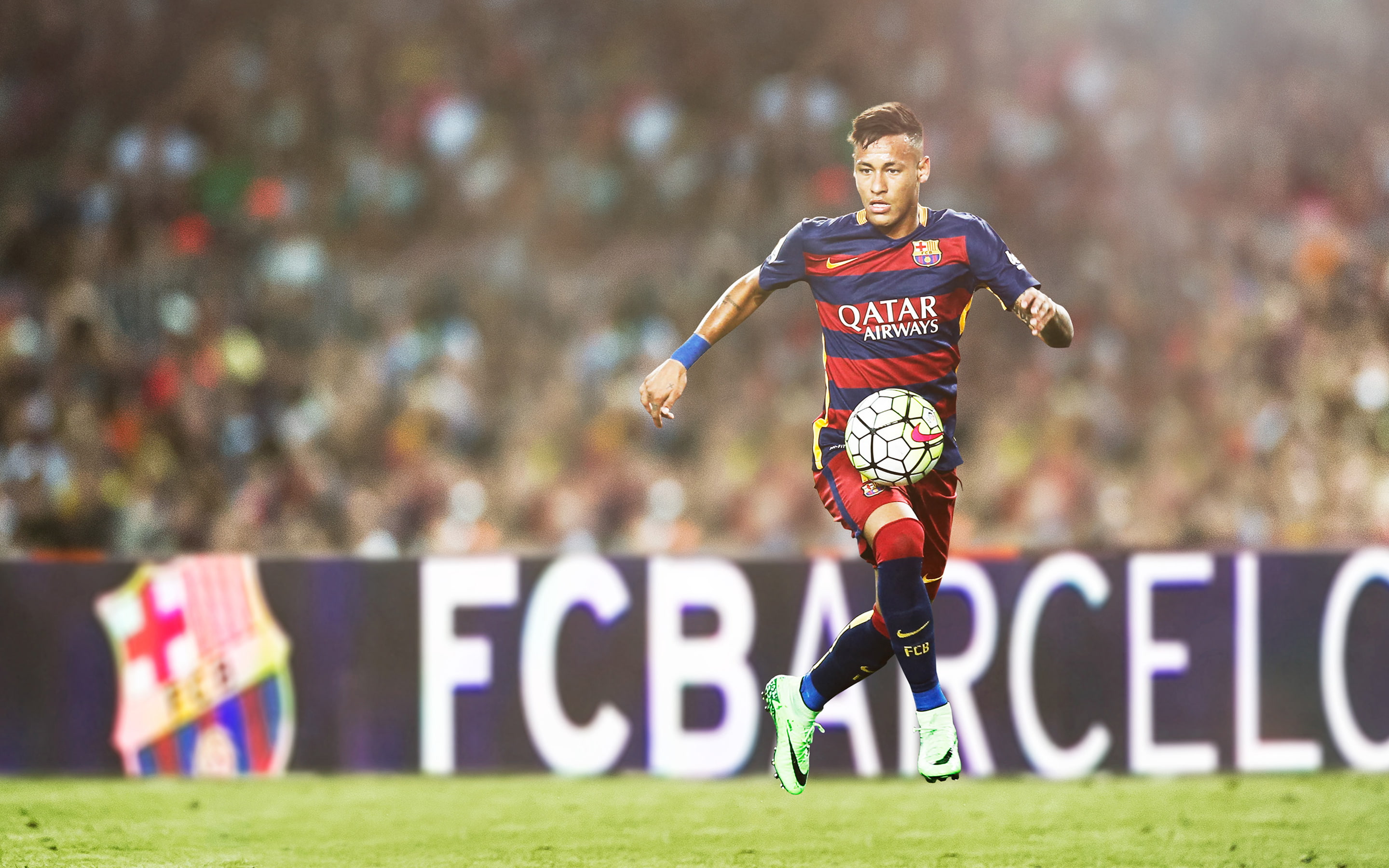 achievement, front view, clothing, sport, full length, fc, american football - sport, Barcelona, success, people, young adult, 2K, determination, stadium, HD Wallpaper