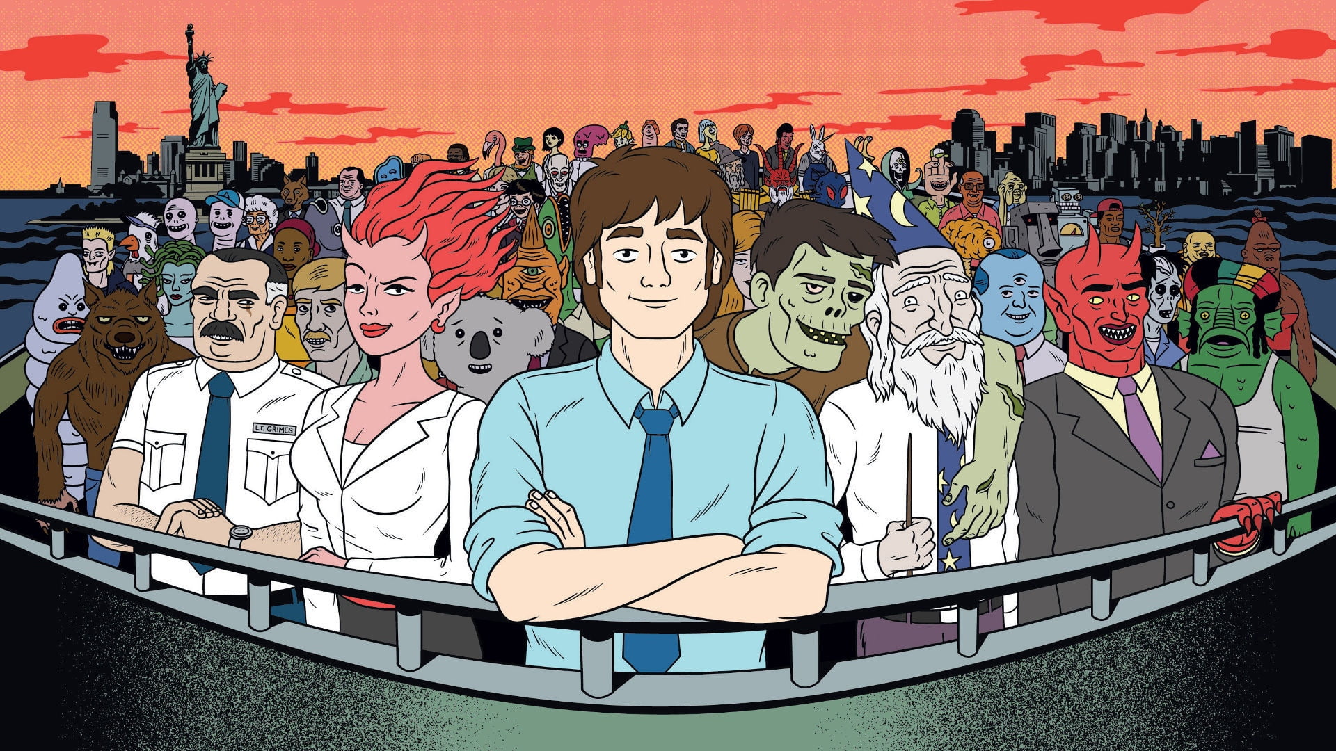 cartoon, day, business, occupation, ugly americans, young adult, real people, illustration, outdoors, connection, business Person, teamwork, digital, series, HD Wallpaper