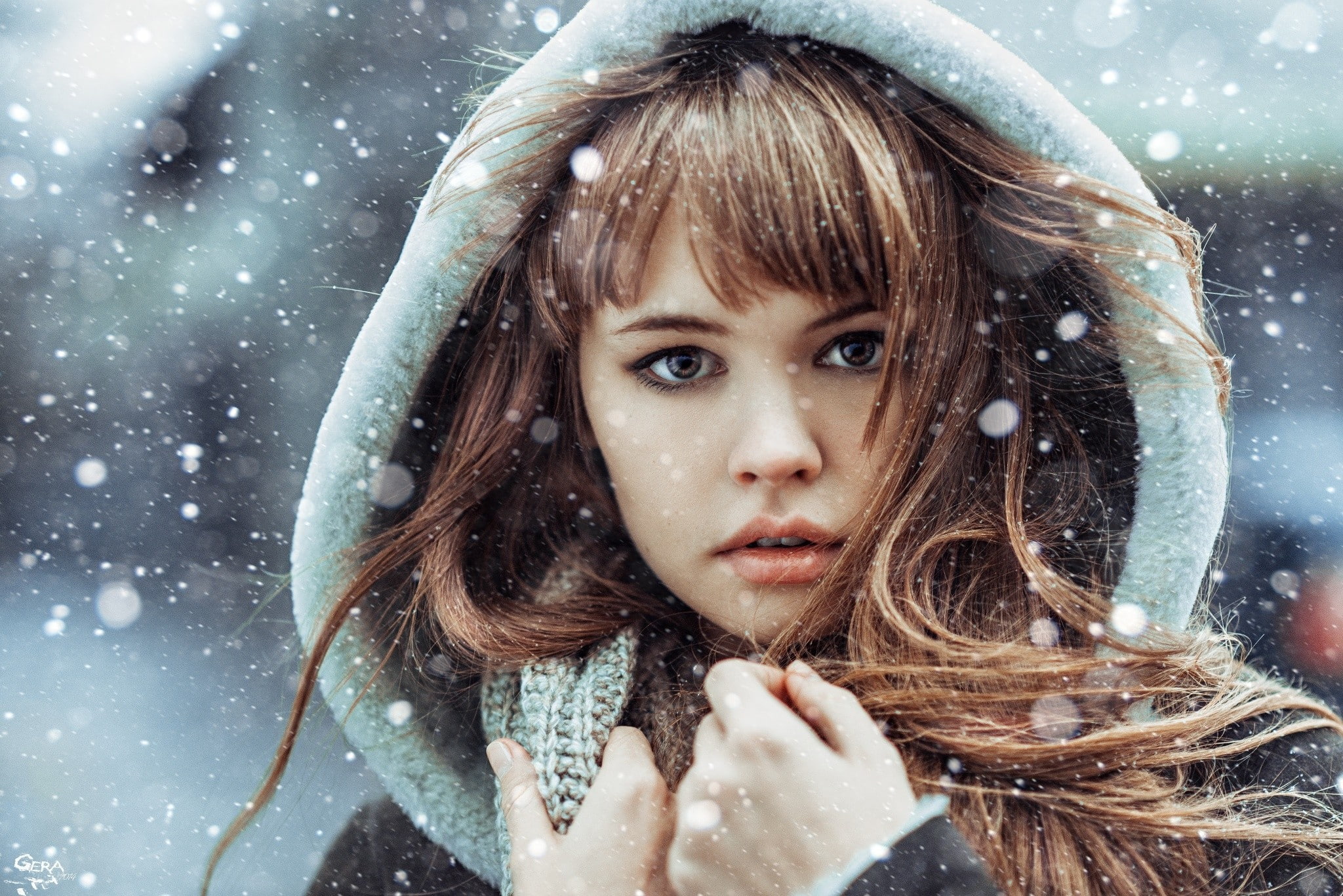 1080P, model, Anastasia Scheglova, HD Wallpaper