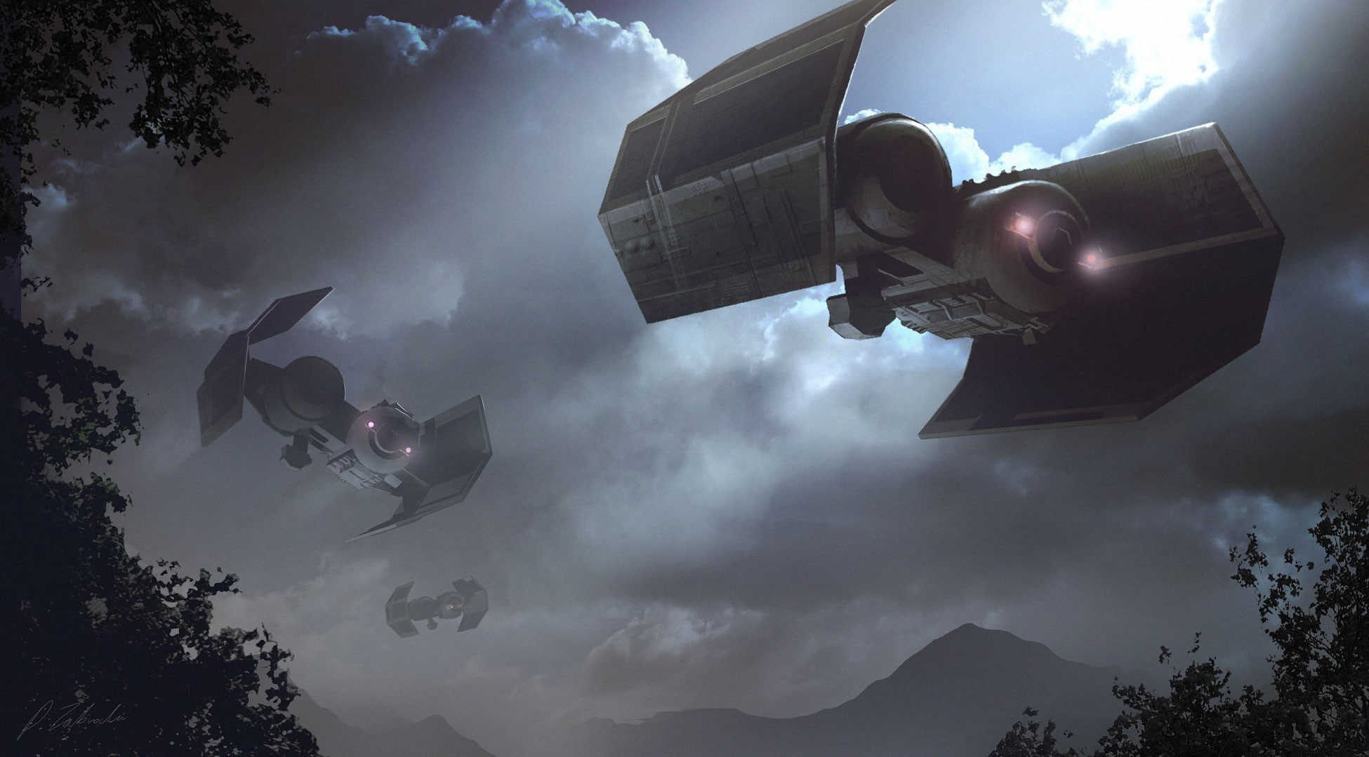 1080P, TIE Bomber, Star Wars, HD Wallpaper