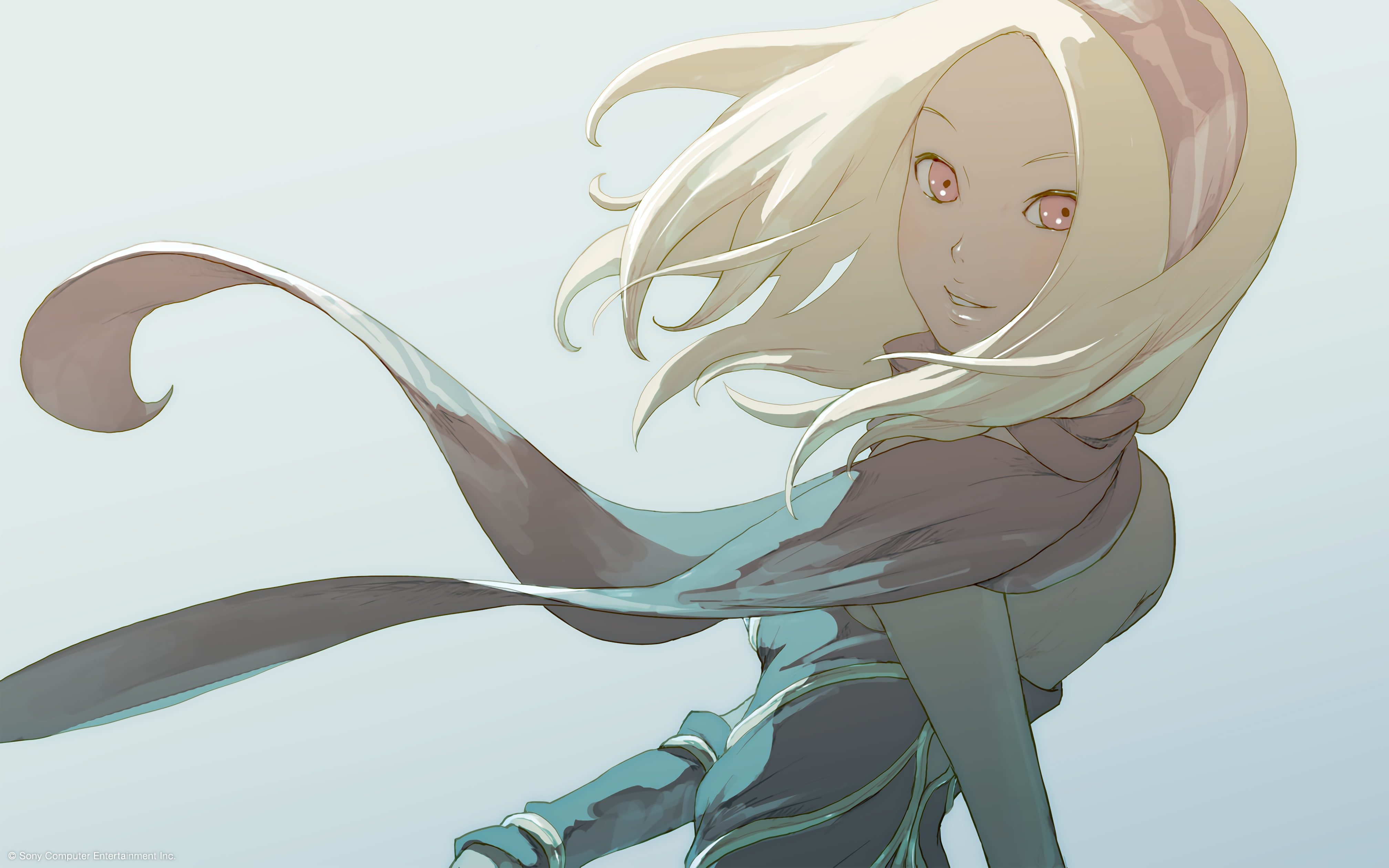 artwork, 4K, anime girls, Kat, Gravity Rush, HD Wallpaper