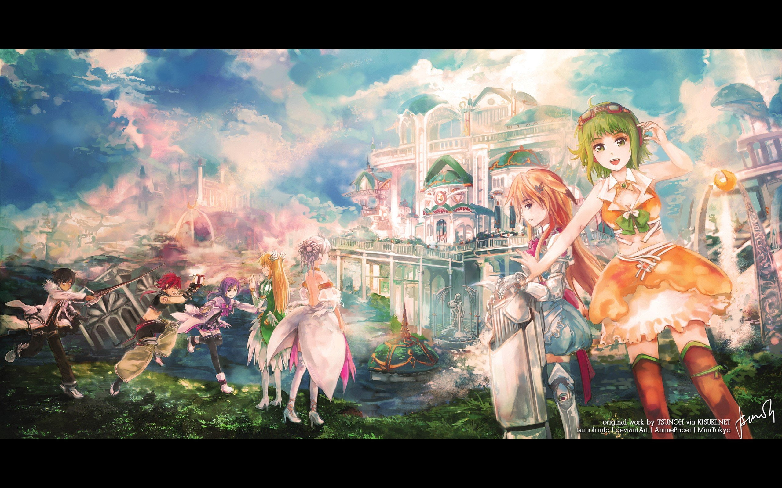 video, boys, elsword, raven, shield, girls, games, 2K, cities, anime, character, vocaloid, HD Wallpaper