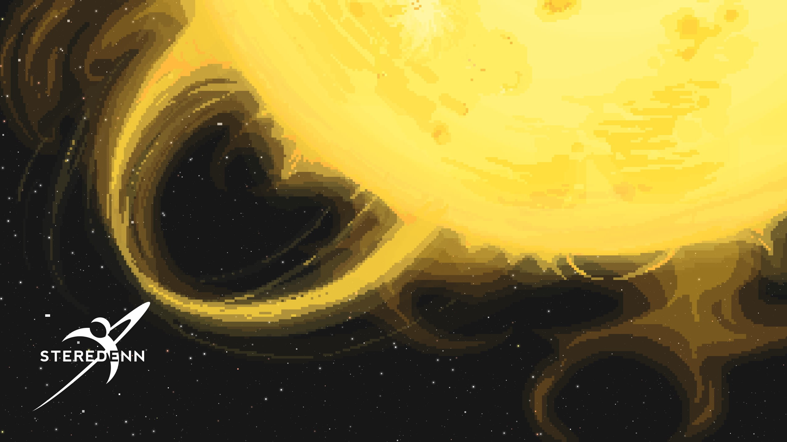 video games pixels pixel art steredenn indie games space, 2K, HD Wallpaper
