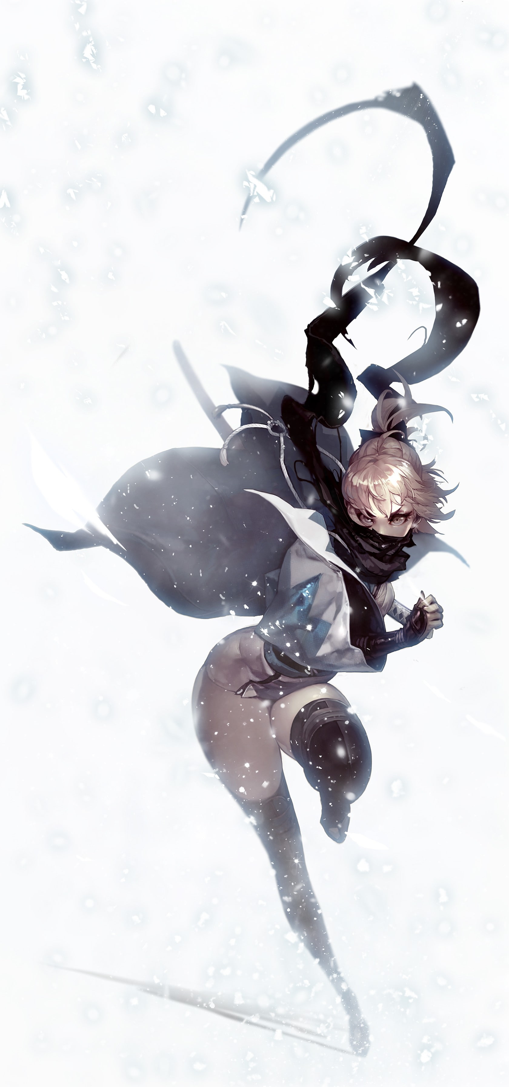 mid-air, vitality, young adult, adult, jumping, copy space, men, fashion, one person, Sakura Saber, motion, positive emotion, nature, beautiful woman, freedom, Phone HD Wallpaper