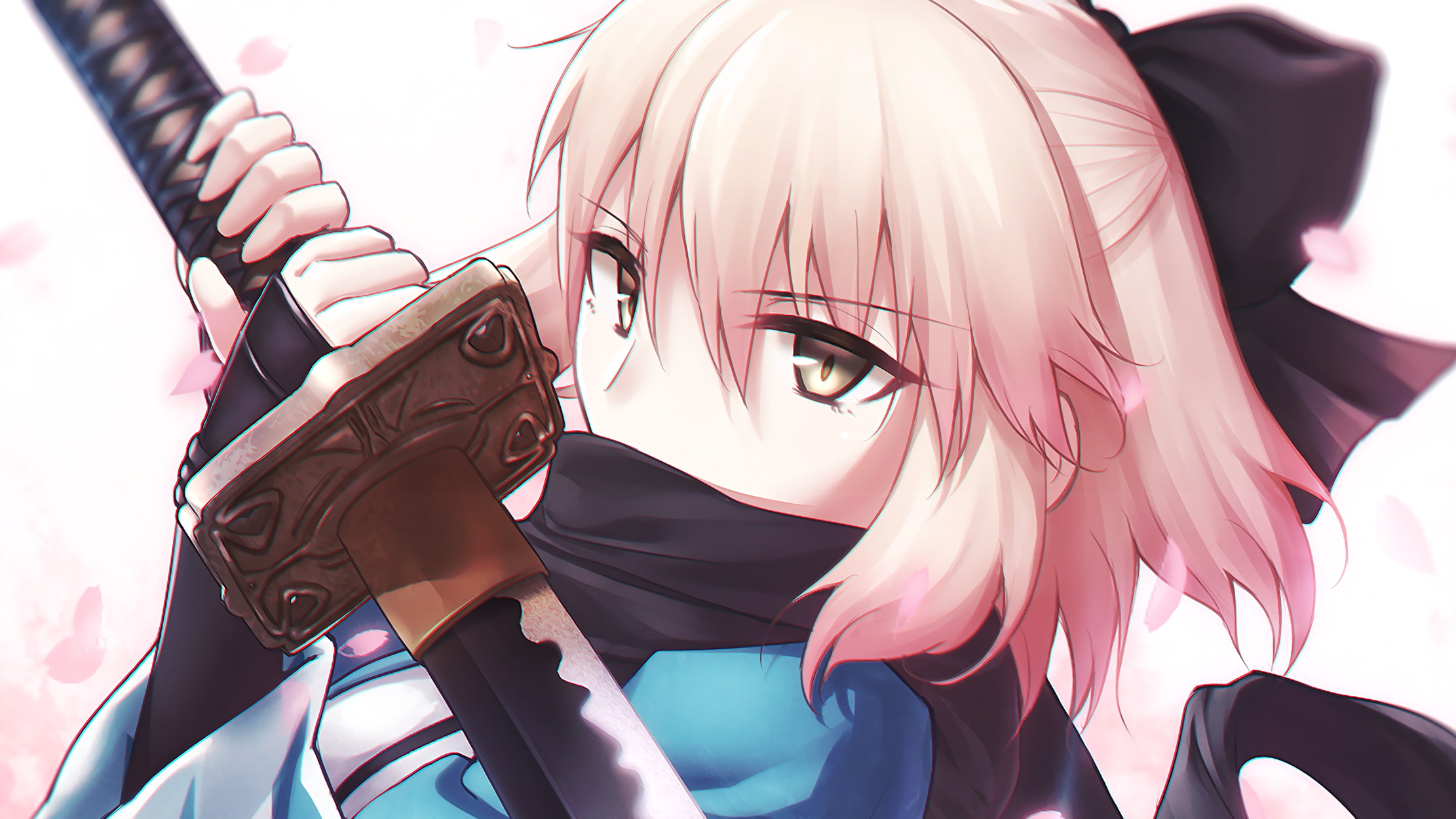 Sakura Saber, Fate Series, 1080P, HD Wallpaper
