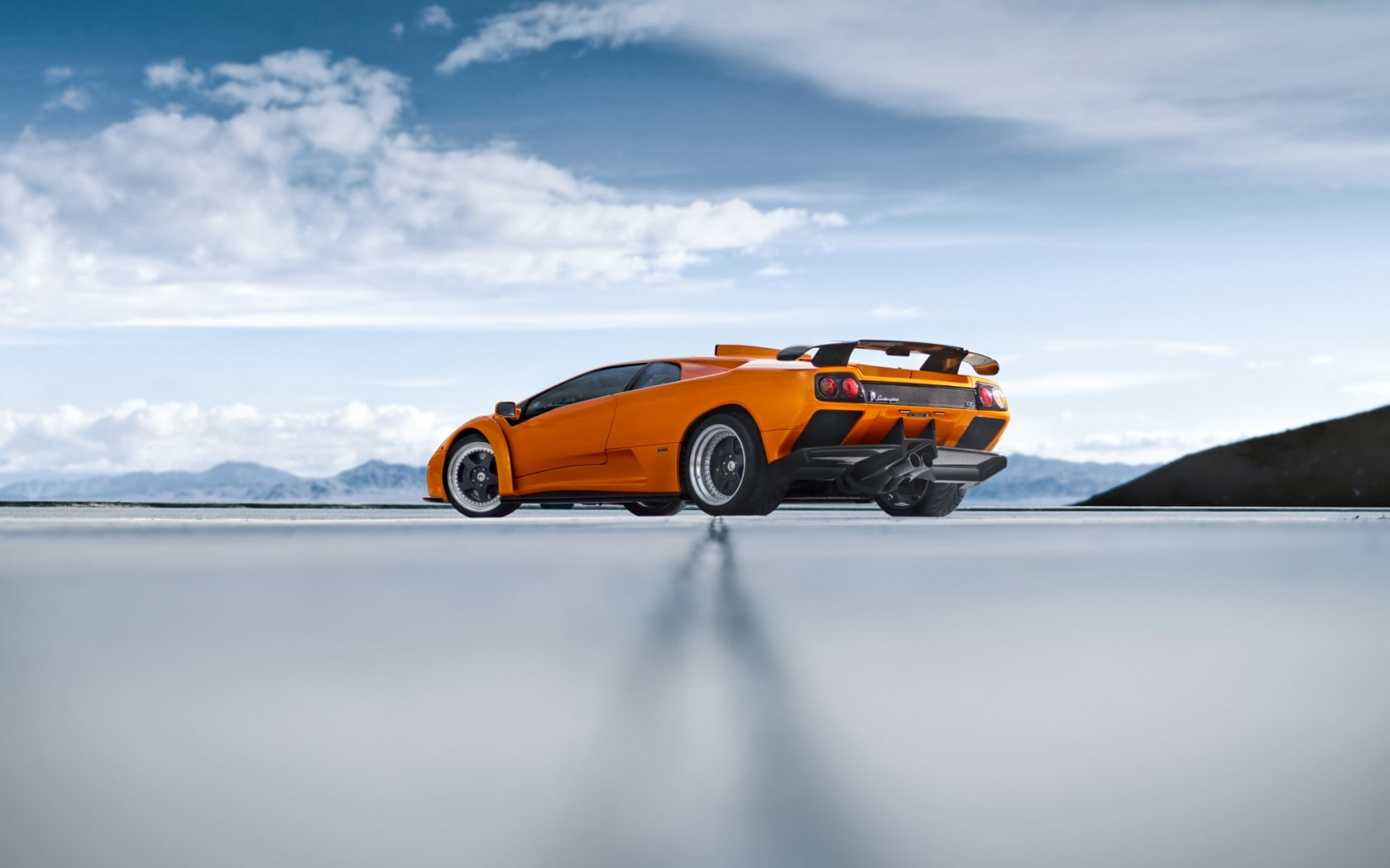 orange cars, 720P, car, Lamborghini, Lamborghini Diablo, vehicle, HD Wallpaper