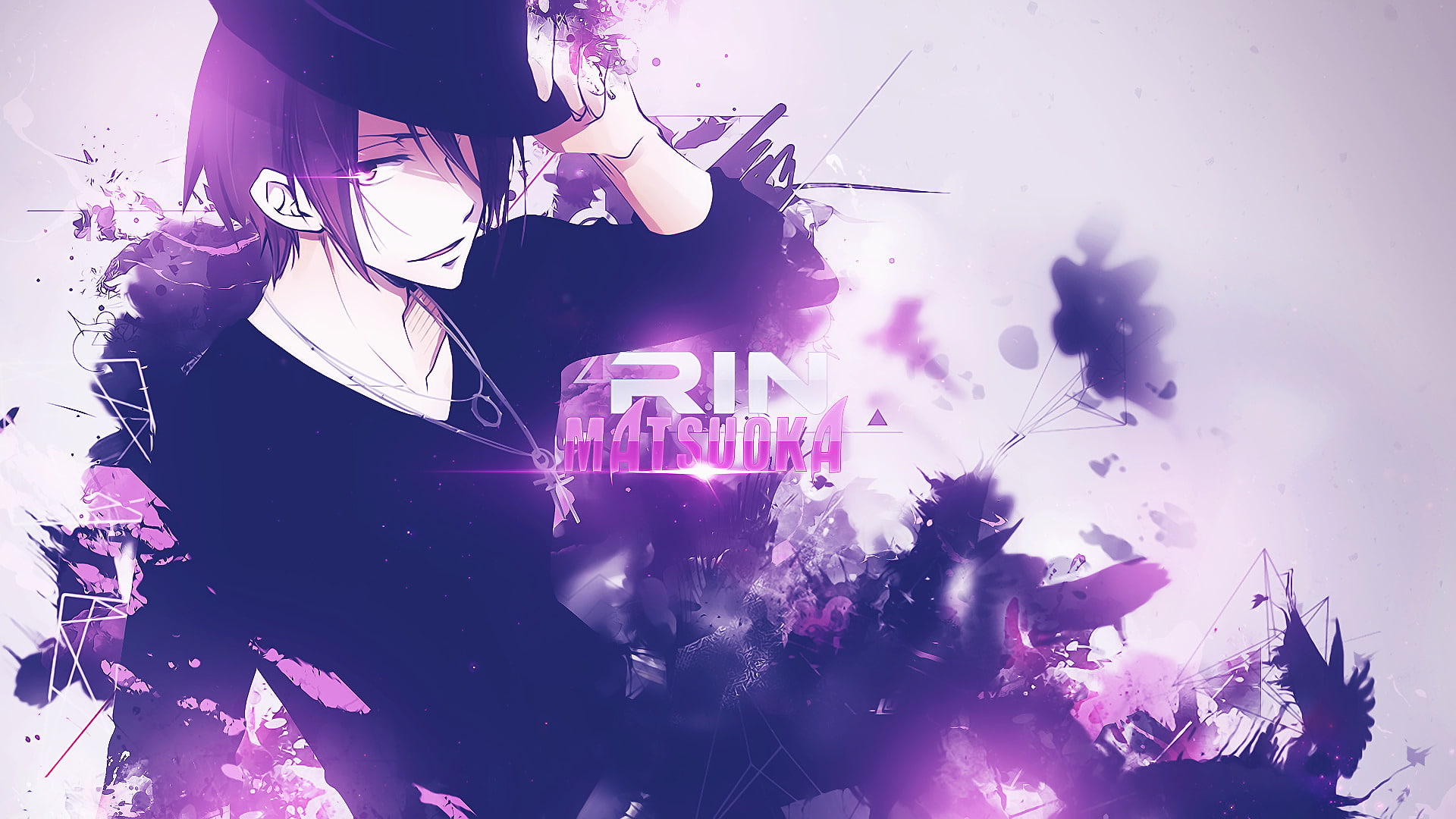 Free!, 1080P, Anime, Rin Matsuoka, HD Wallpaper