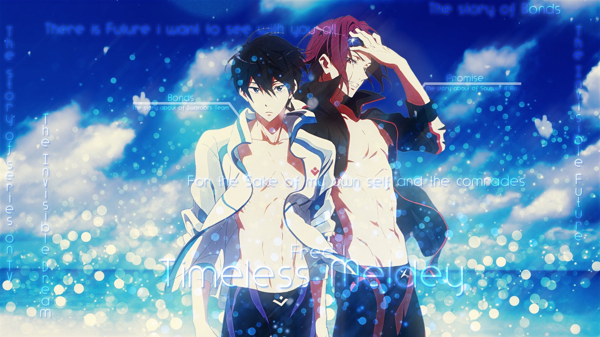 Rin Matsuoka, Anime, Haruka Nanase, 1080P, Free!, HD Wallpaper