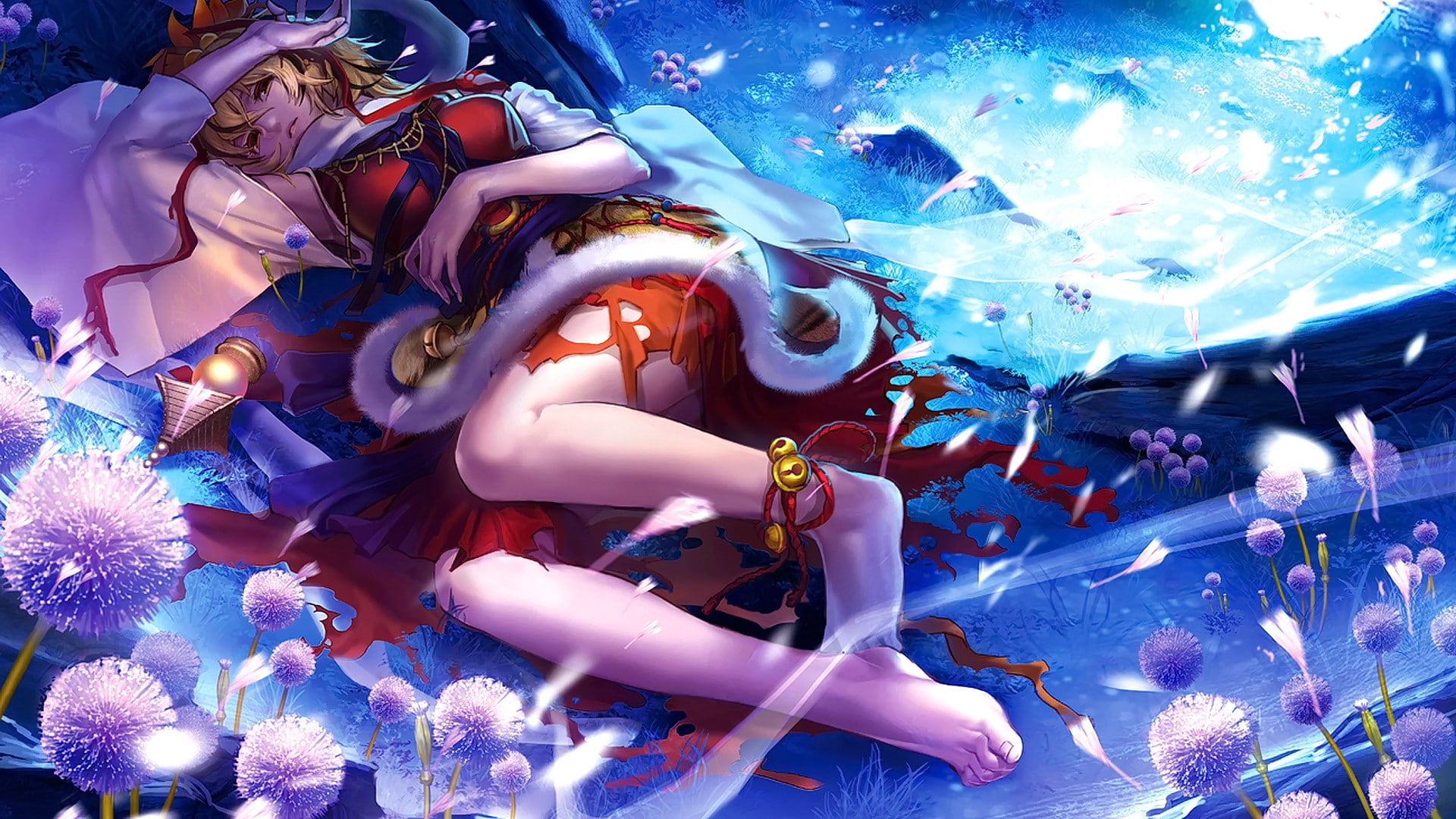 Toramaru Shou, anime, Touhou, anime girls, 1080P, HD Wallpaper