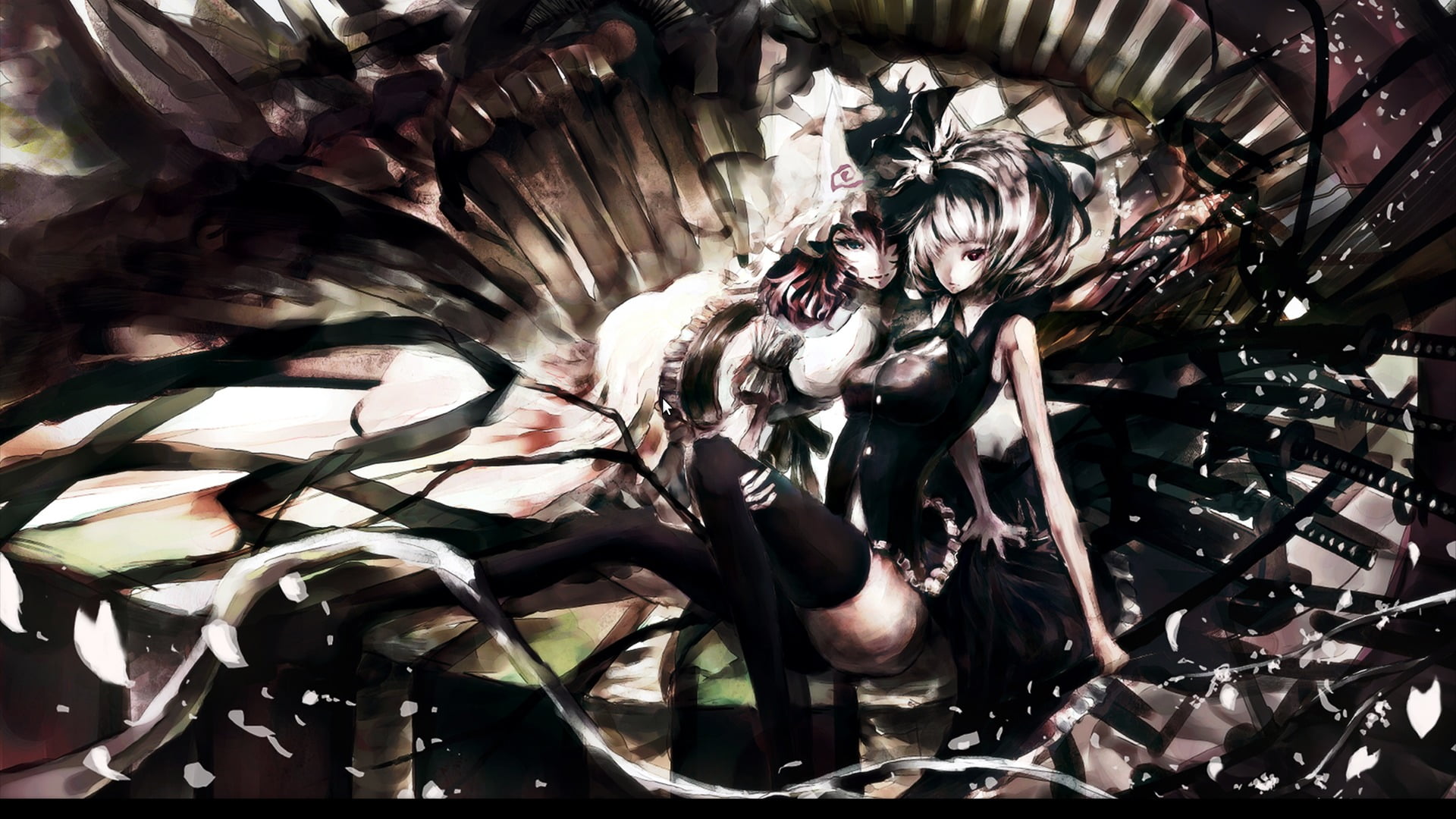 creativity, Saigyouji Yuyuko, representation, metal, sculpture, close-up, pattern, nature, art and craft, indoors, 1080P, day, human representation, plant, HD Wallpaper