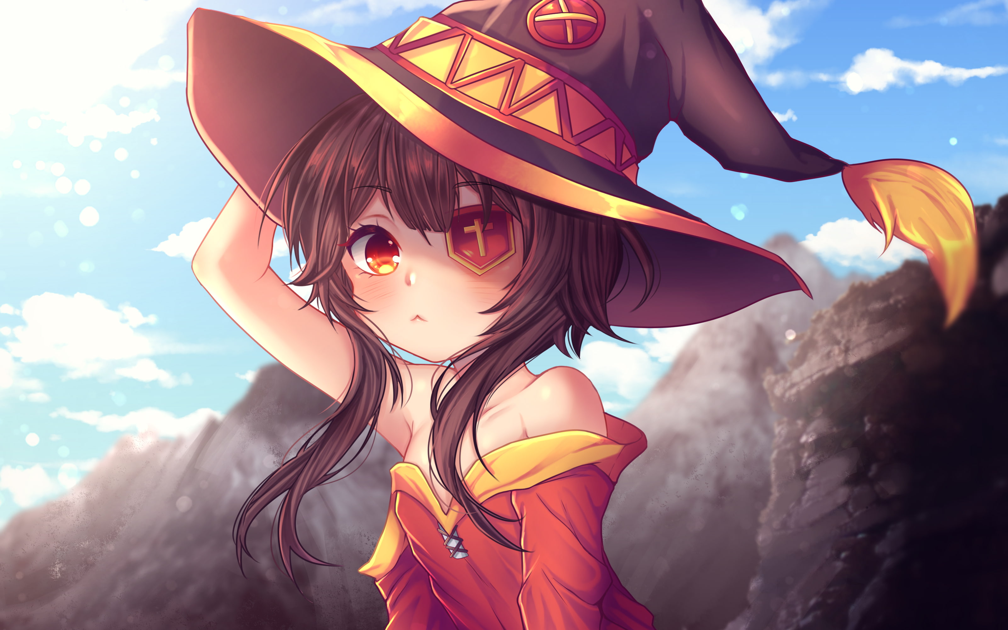 Megumin, KonoSuba, 2K, HD Wallpaper