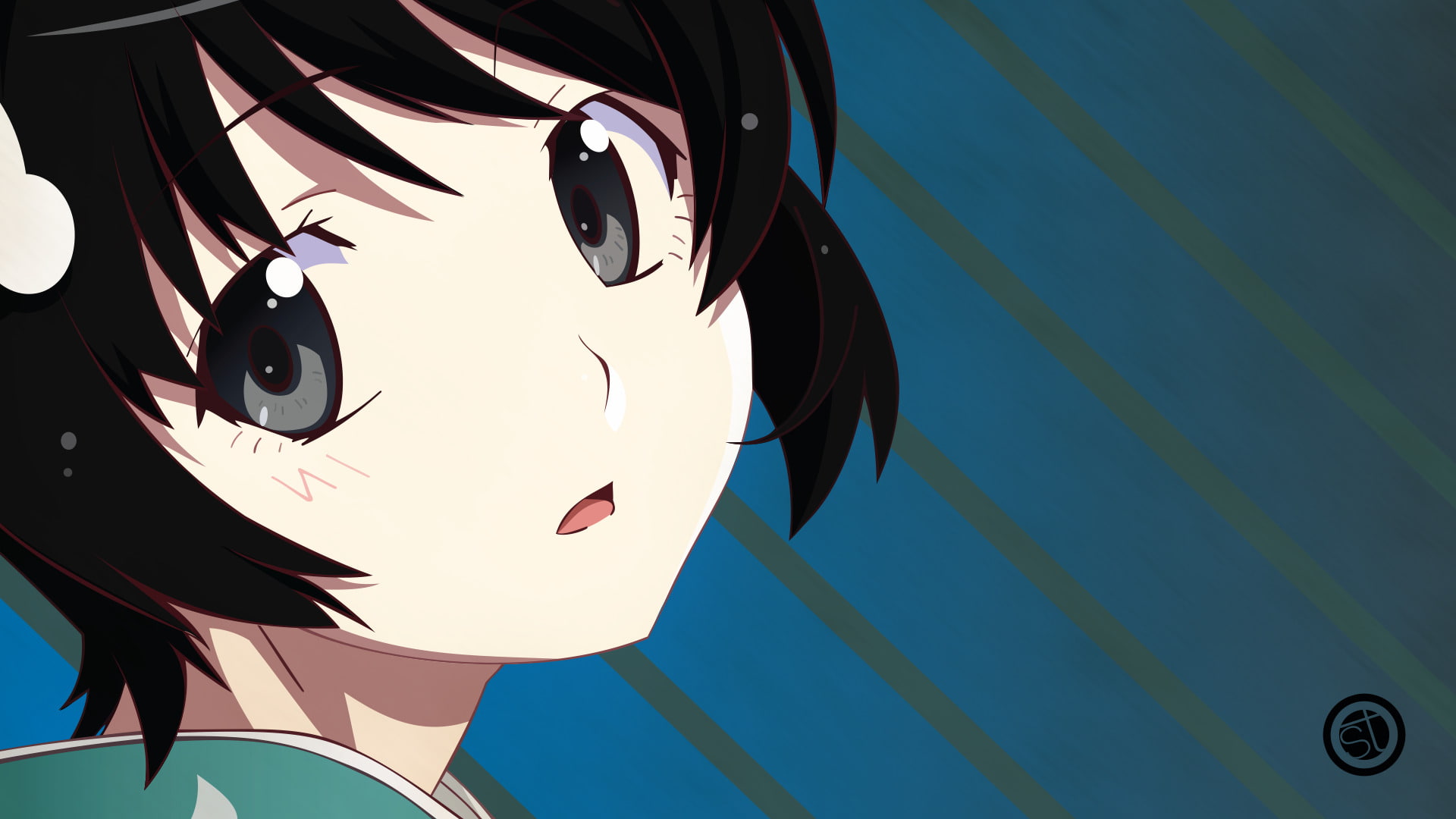 Tsukihi Araragi, Monogatari (Series), 1080P, Anime, HD Wallpaper