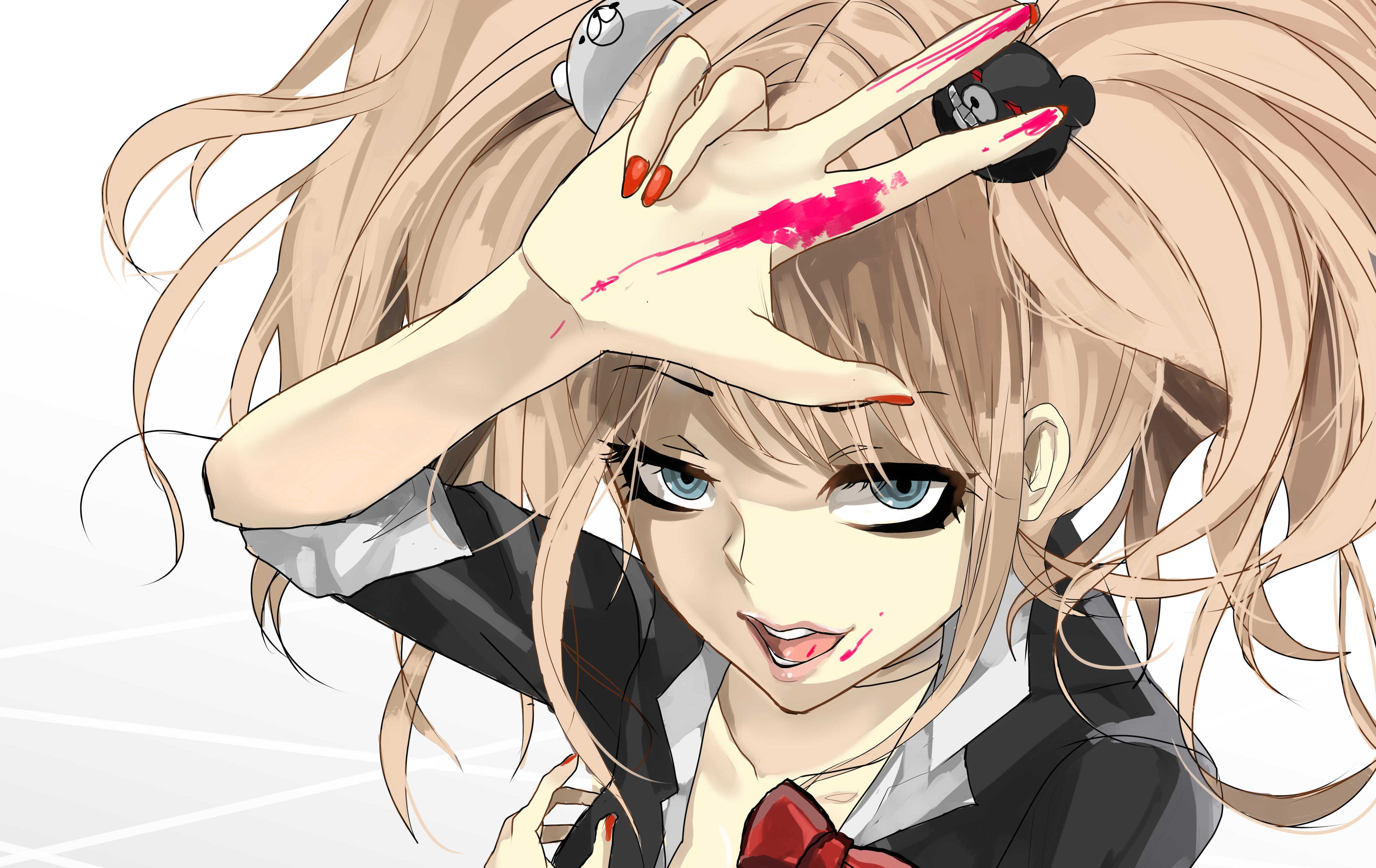 4K, Danganronpa, Junko Enoshima, HD Wallpaper