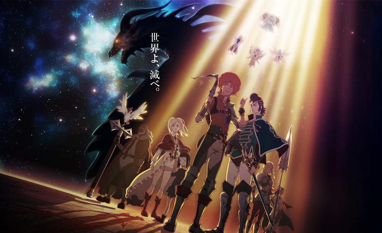enjoyment, Amira, 720P, group of people, standing, nightlife, crowd, Shingeki no Bahamut, stage, people, Favaro, anime, movie, lifestyles, stage - performance space, HD Wallpaper