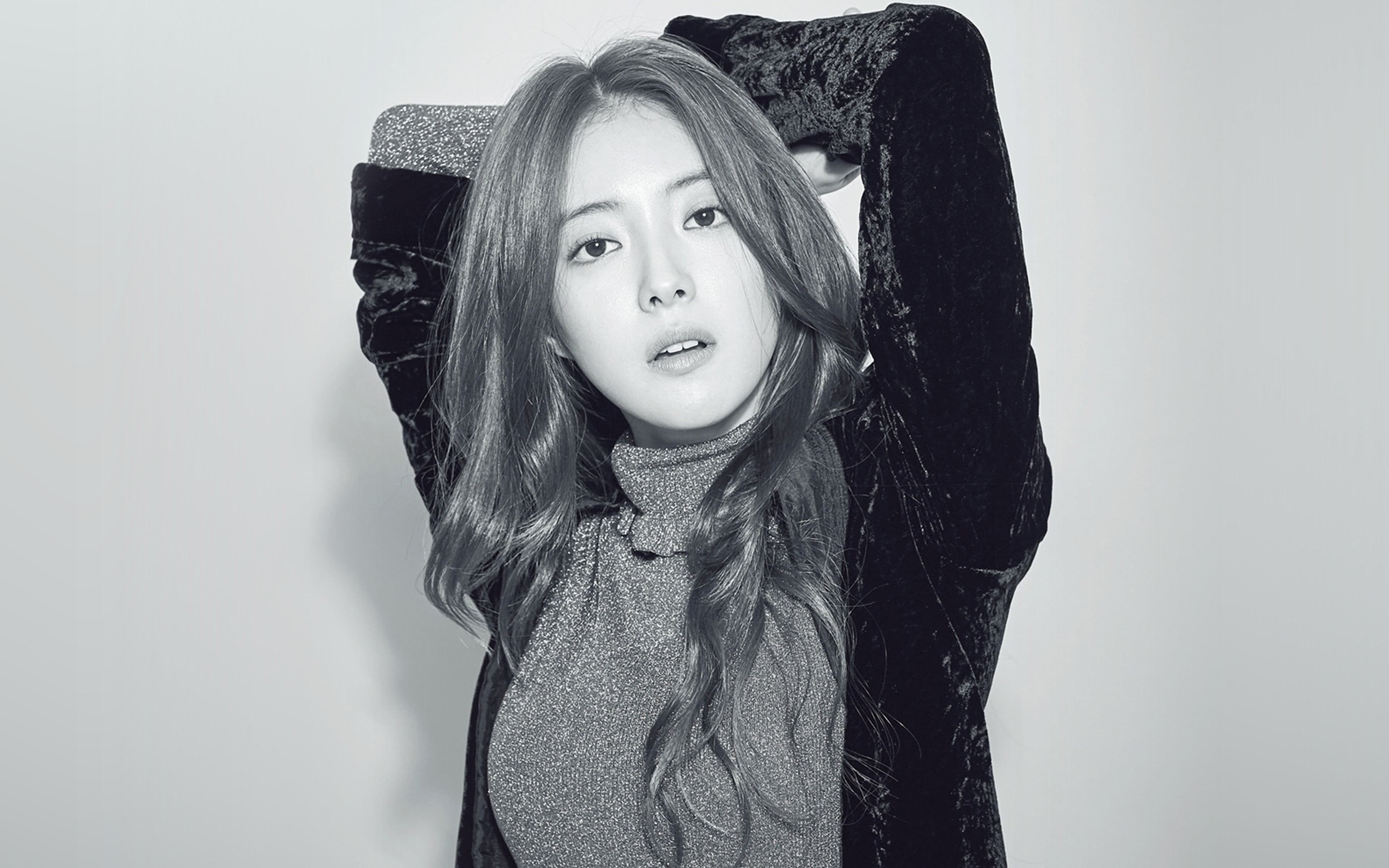 leeseyoung, clothing, looking at camera, long hair, headshot, women, hairstyle, young women, hair, 4K, kpop, young adult, human hair, fashion, korean, HD Wallpaper