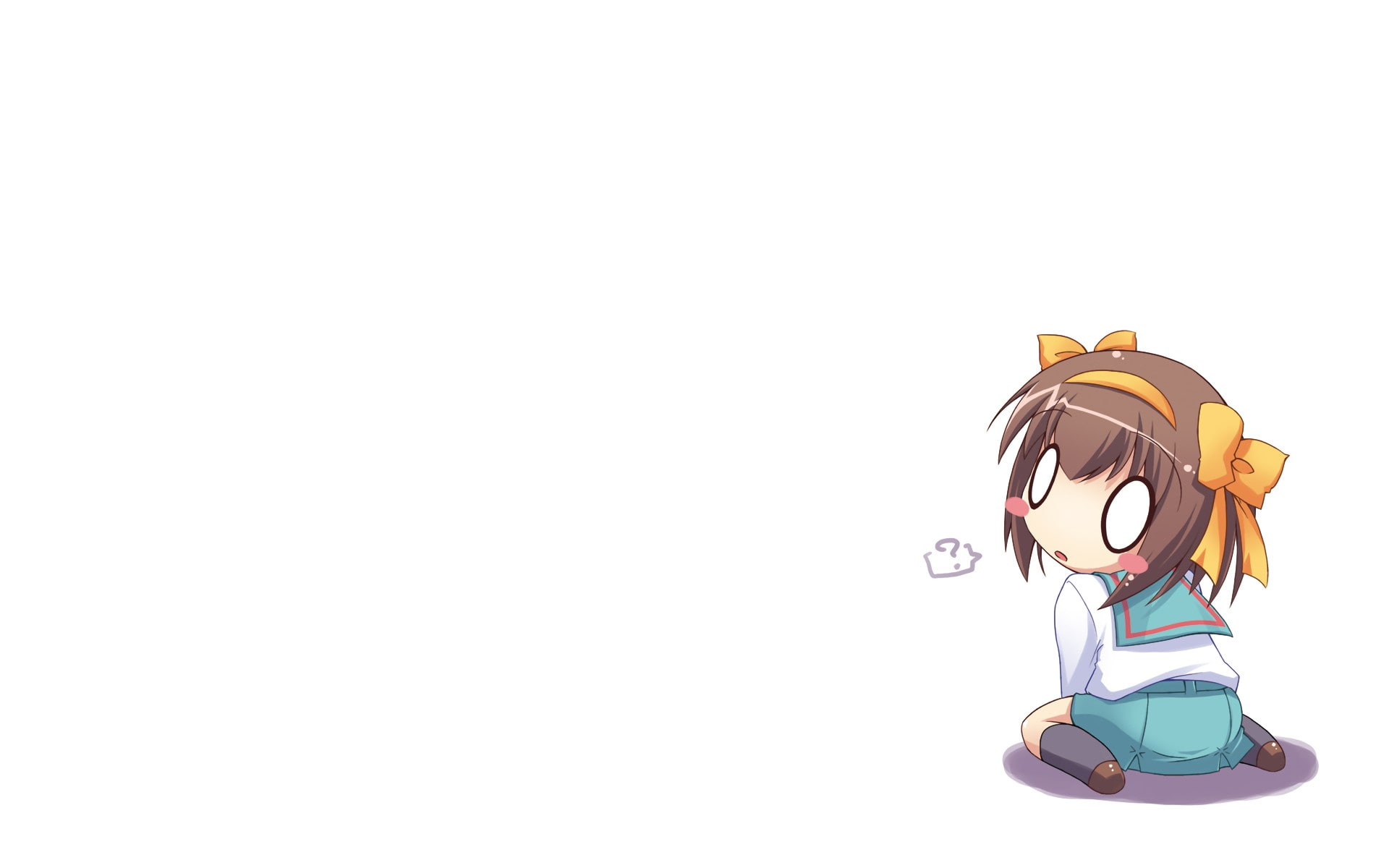The Melancholy of Haruhi Suzumiya, 1080P, Suzumiya Haruhi, HD Wallpaper