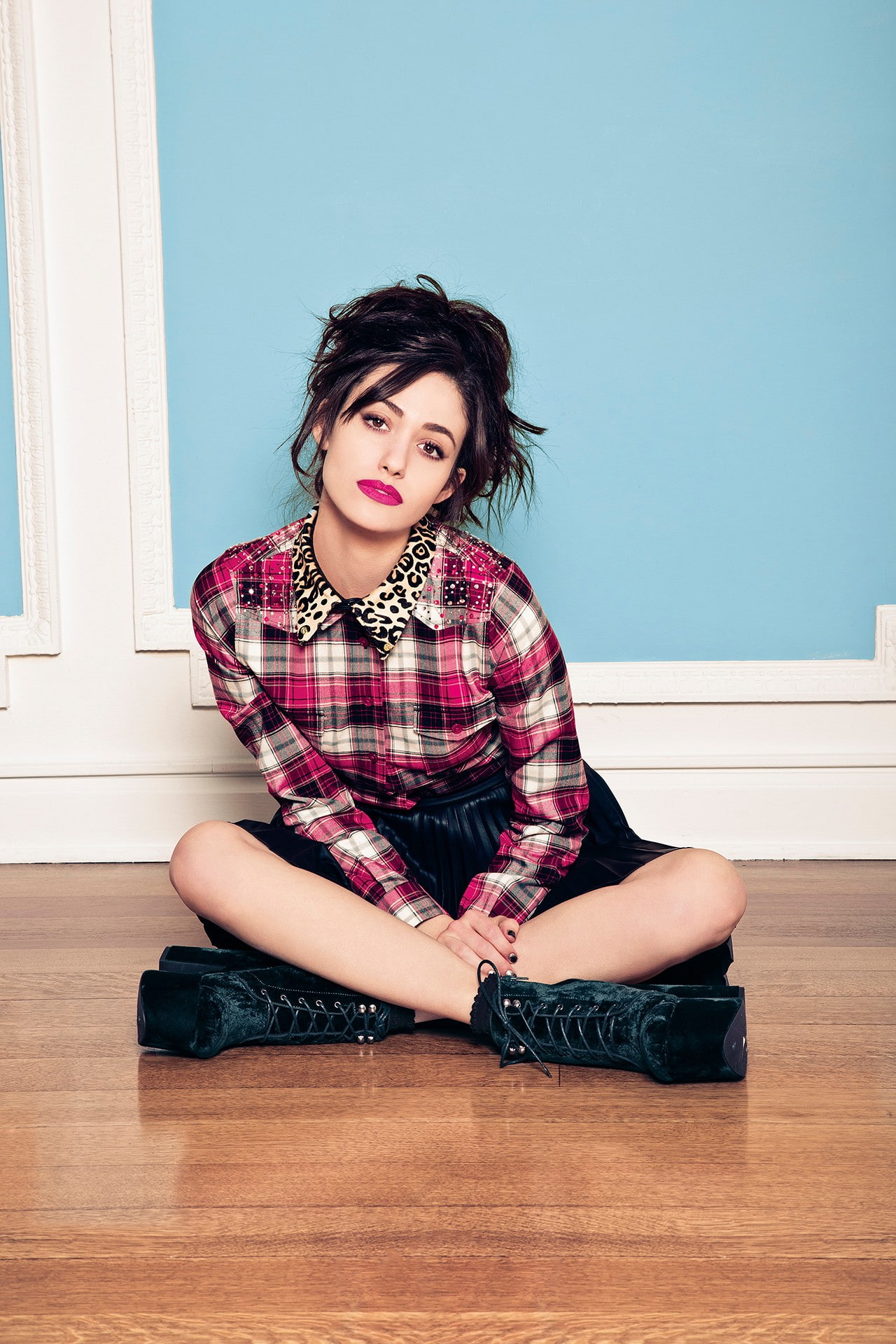 actress, Emmy Rossum, women, Esquire, 1080P, Phone HD Wallpaper