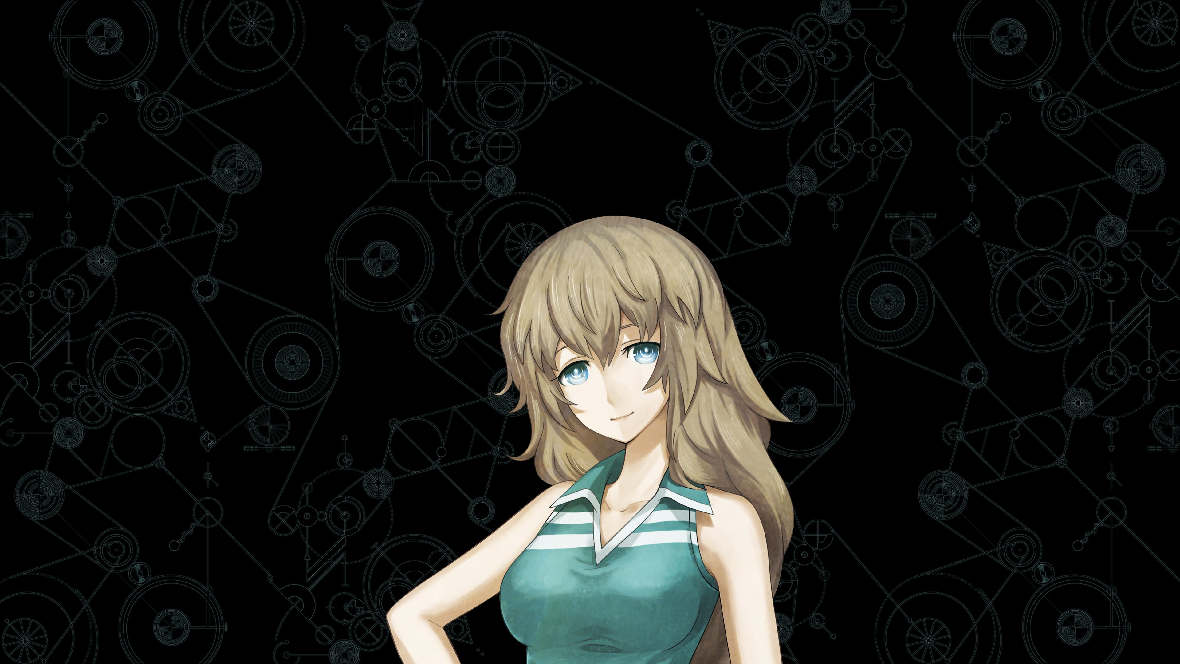 real people, portrait, medium-length hair, women, standing, 4K, indoors, lifestyles, hair, steinsgate 0 steinsgate amane yuki, blond hair, front view, HD Wallpaper