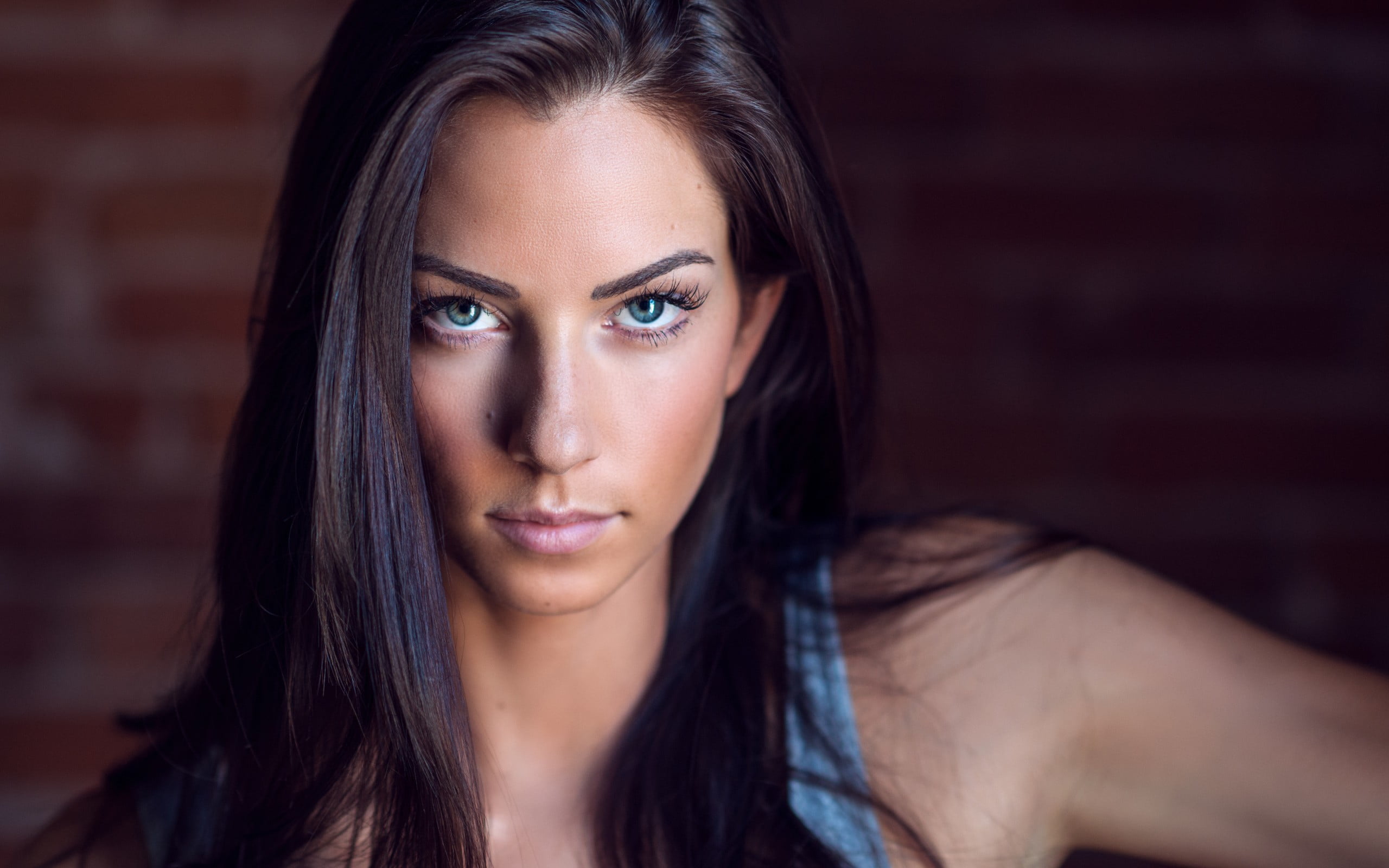 face, looking at camera, body part, human face, headshot, Janna Breslin, close-up, one person, portrait, hairstyle, hair, 2K, beautiful people, beauty, HD Wallpaper