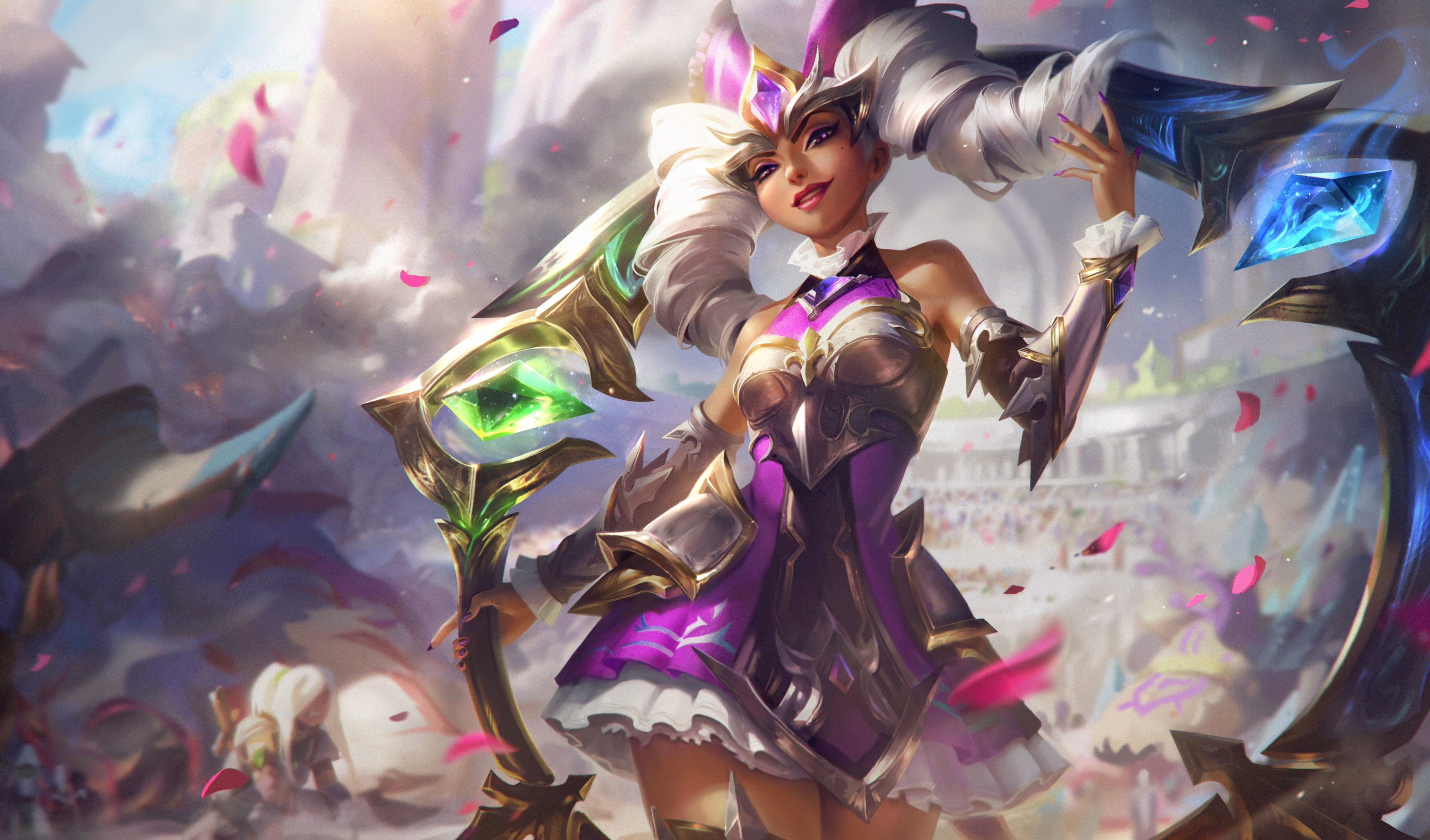 Qiyana, Qiyana (League of Legends), Queen, Riot Games, 2K, League of Legends, HD Wallpaper