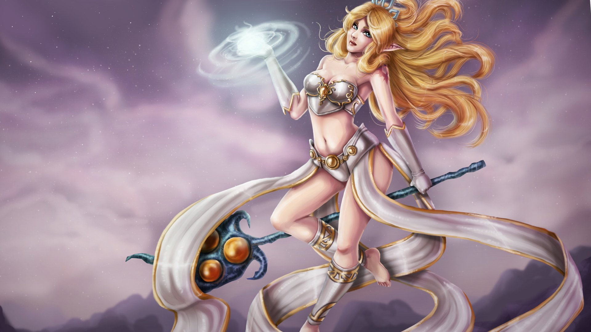 Video Game, League Of Legends, Janna (League Of Legends), 1080P, HD Wallpaper
