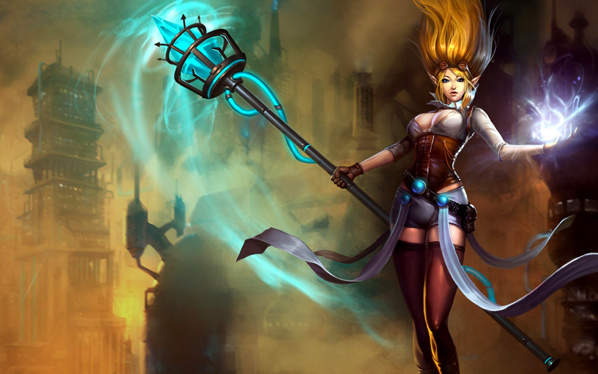 League Of Legends, Janna (League Of Legends), Video Game, 1080P, HD Wallpaper