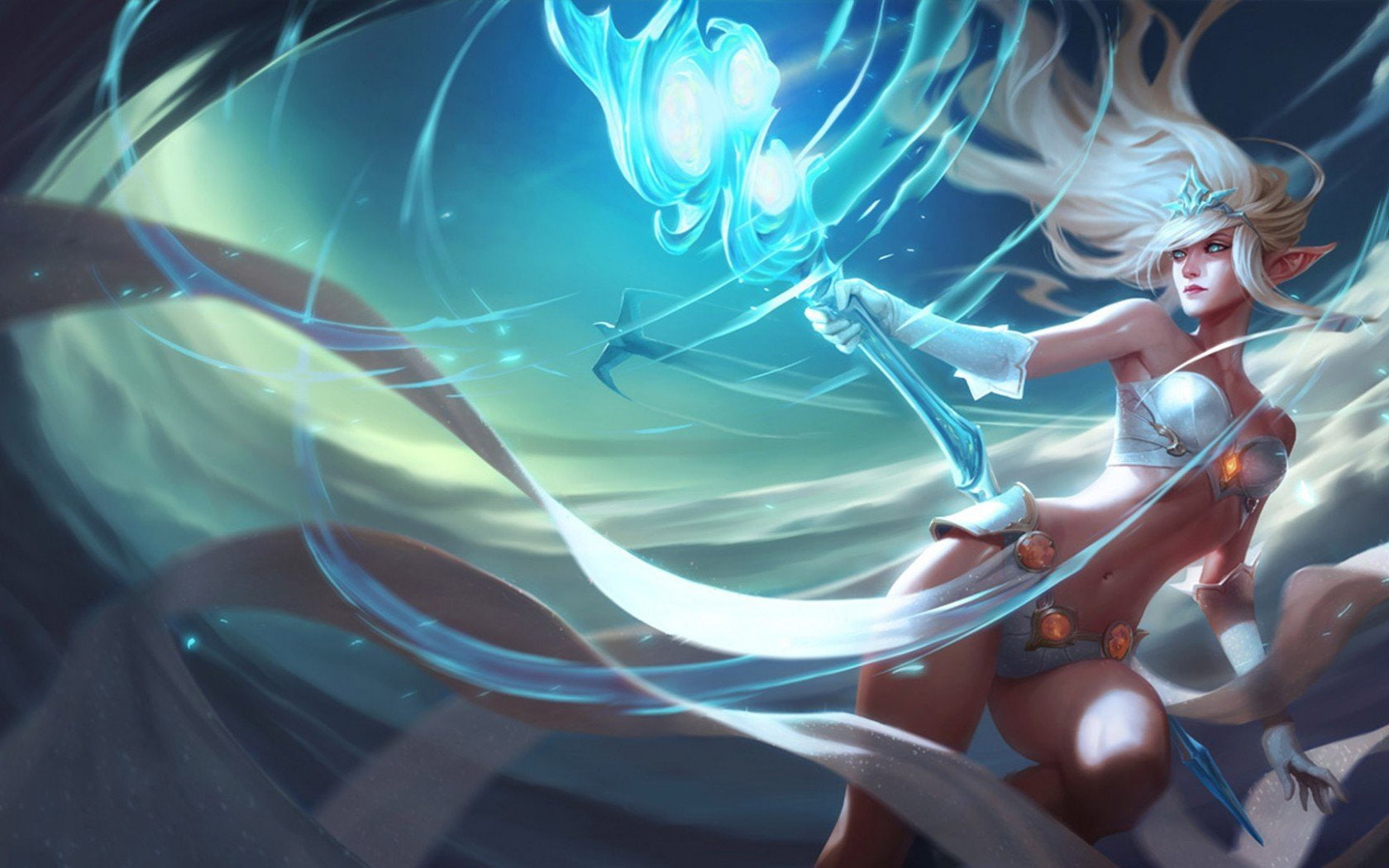 720P, League Of Legends, Janna, HD Wallpaper