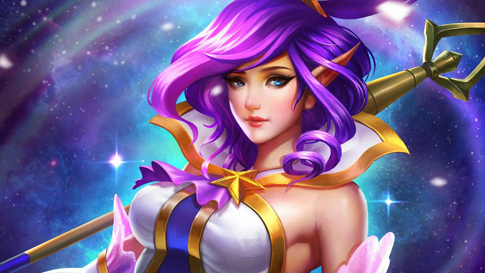Fantasy, Girl, Video Game, Janna (League Of Legends), 1080P, Woman, League Of Legends, HD Wallpaper