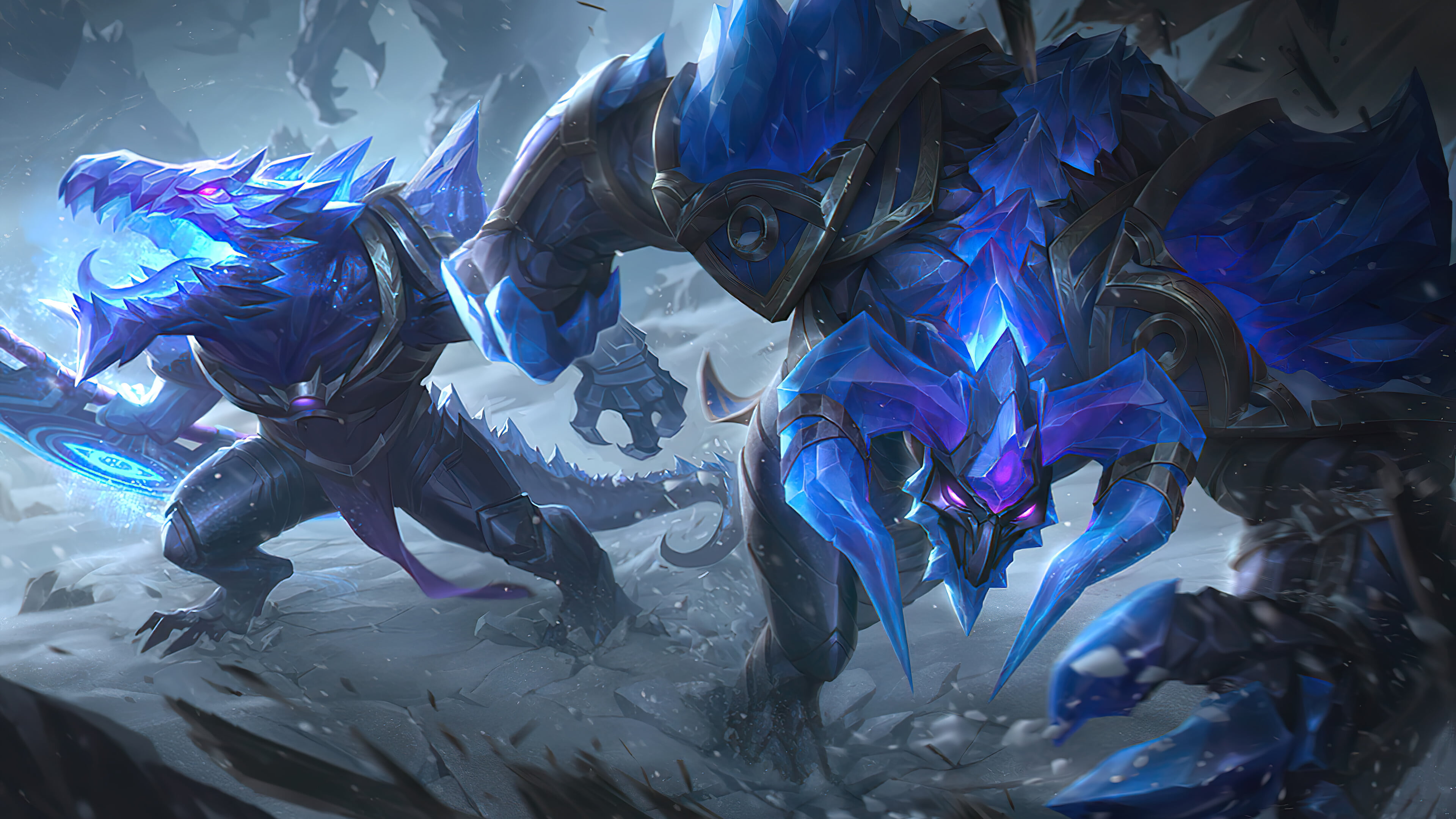 Renekton, skin, Alistar, 4K, Riot Games, League of Legends, HD Wallpaper