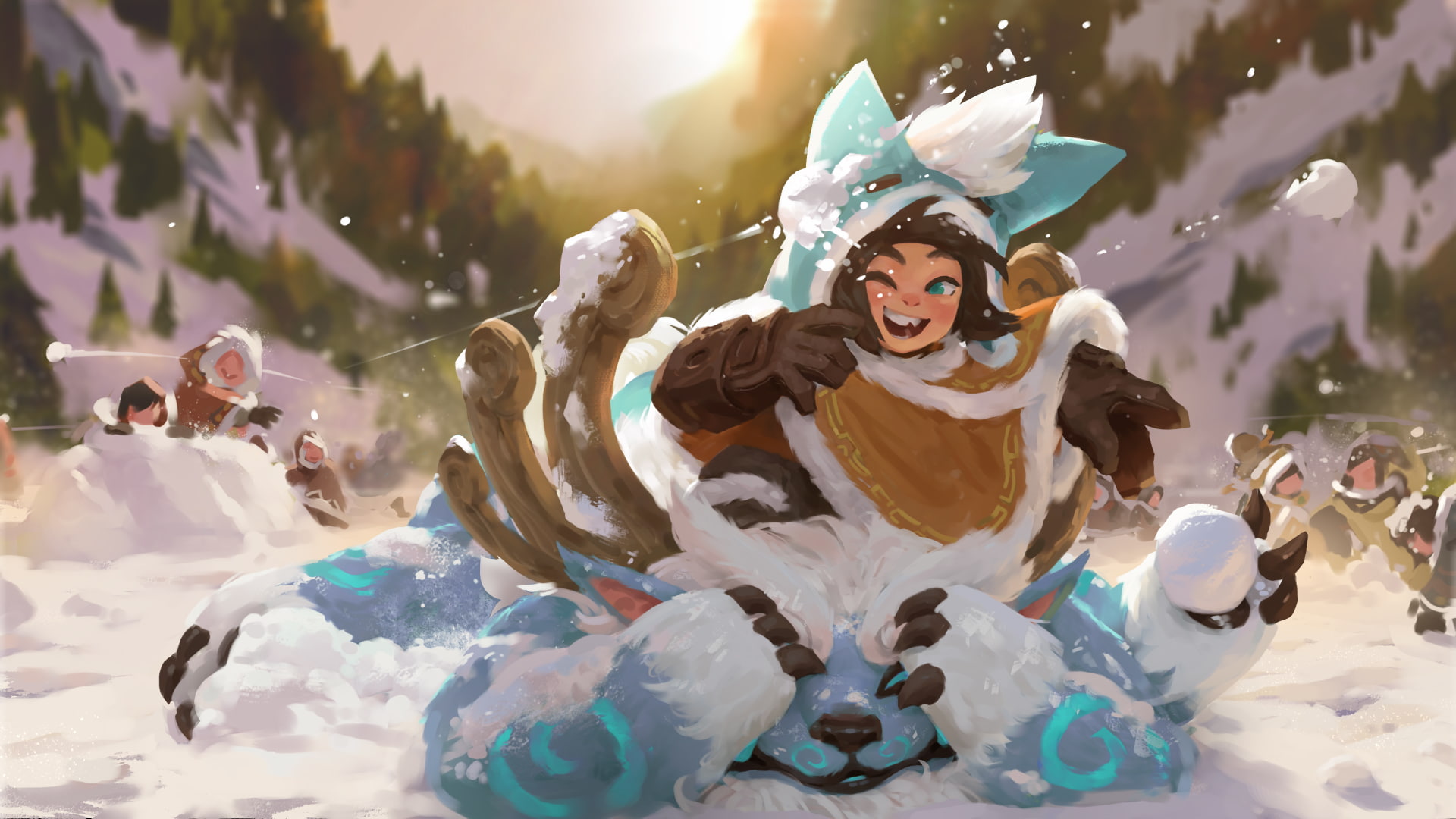 Video Game, Nunu (League Of Legends), League Of Legends, Willump (League Of Legends), 1080P, HD Wallpaper