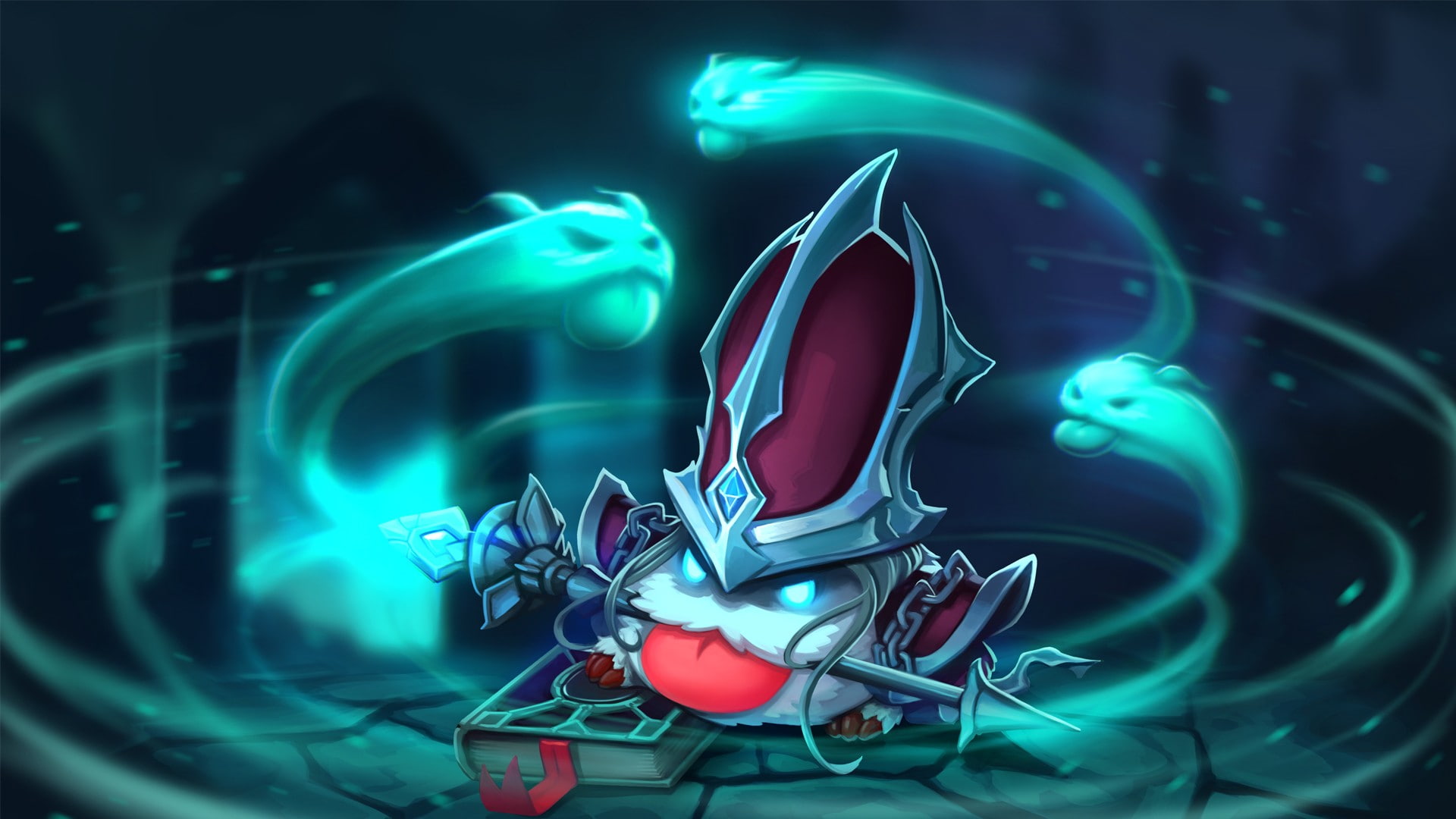 1080P, League of Legends, Poro, Karthus, HD Wallpaper