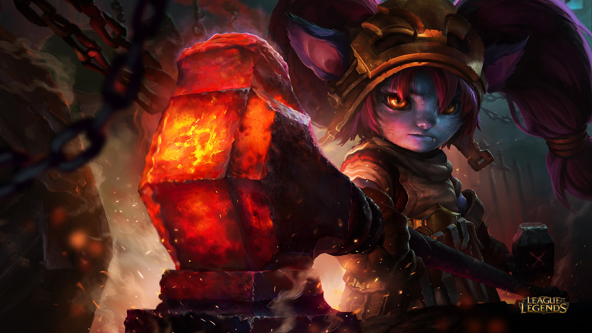 Poppy (League Of Legends), 1080P, League Of Legends, Video Game, HD Wallpaper