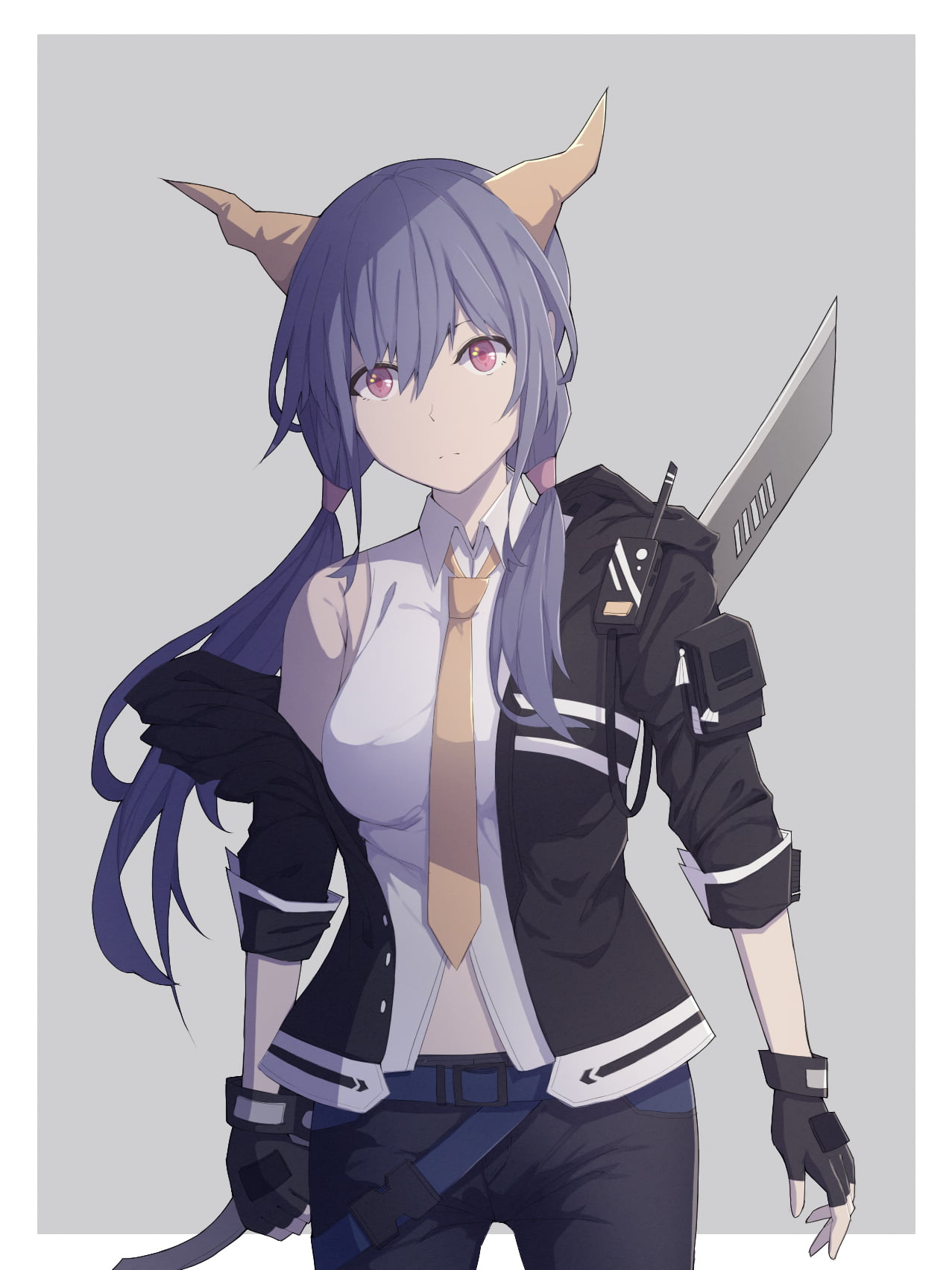 anime girls, Chen (Arknights), 720P, portrait display, Arknights, anime, Phone HD Wallpaper