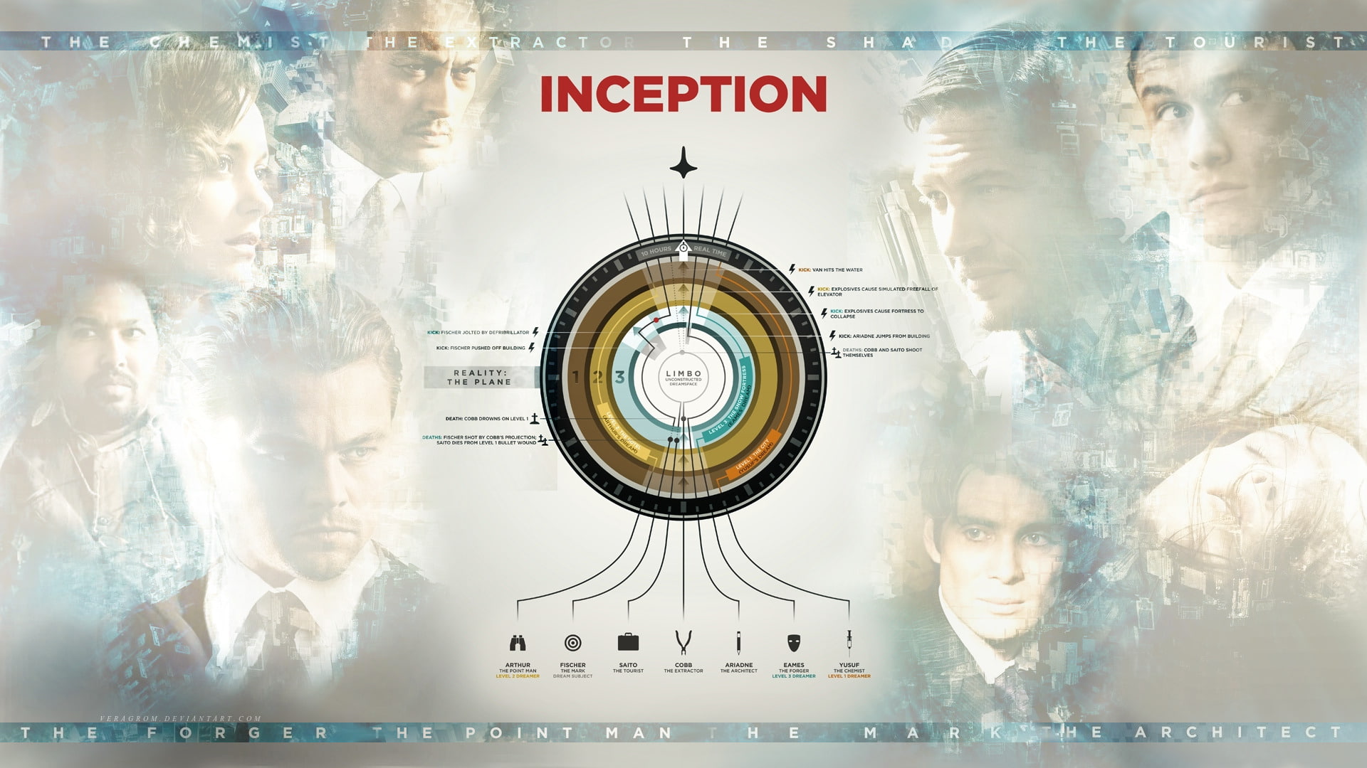 1080P, Movie, Inception, HD Wallpaper