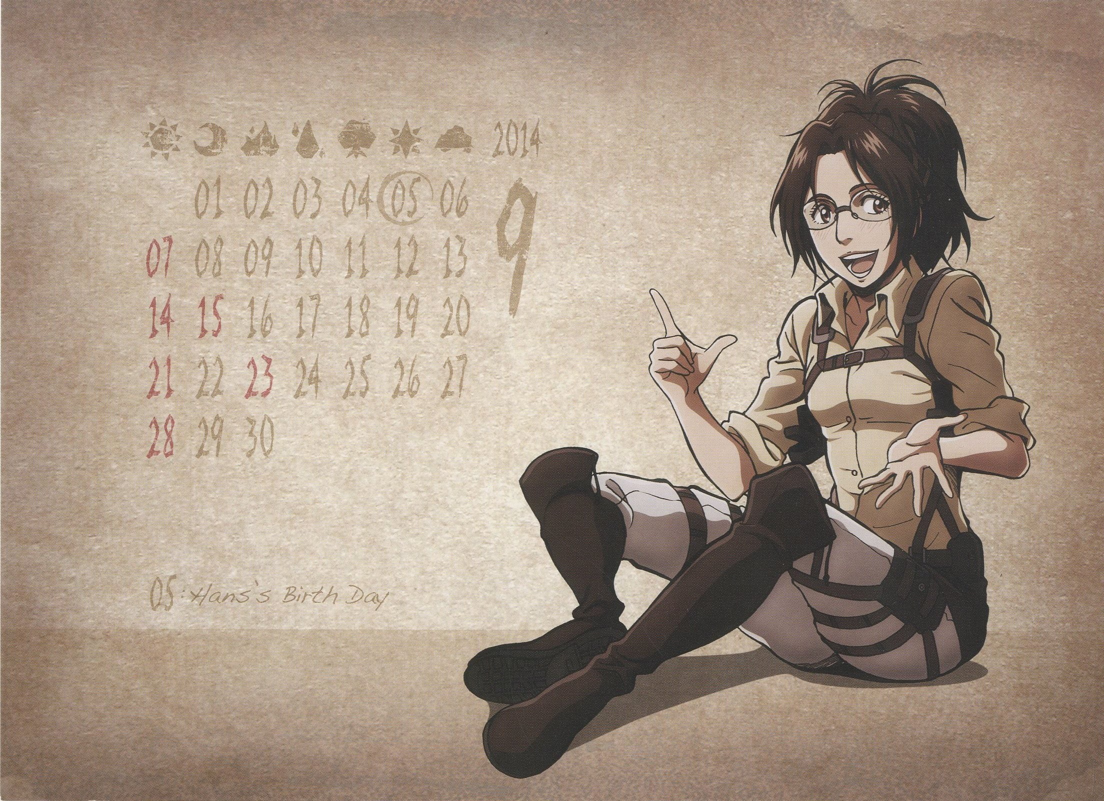 1080P, zoe, shingeki, hange, kyojin, HD Wallpaper