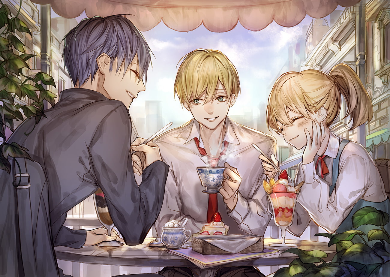 leisure activity, glass - material, 720P, glass, wineglass, drink, wine, ACCA: 13-ku Kansatsu-ka, group of people, people, indoors, refreshment, lifestyles, HD Wallpaper