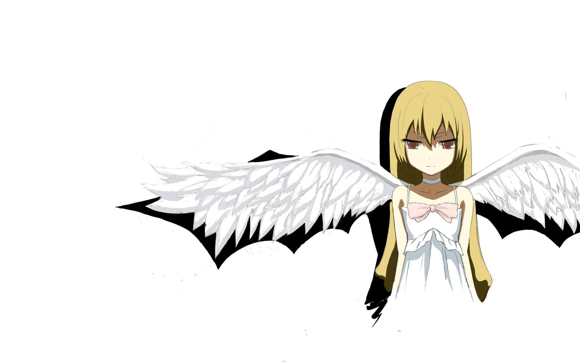 halloween, animal Wing, isolated, feather, human representation, artificial Wing, drawing - Art Product, blond, vector, people, cartoon, costume, studio shot, HD Wallpaper