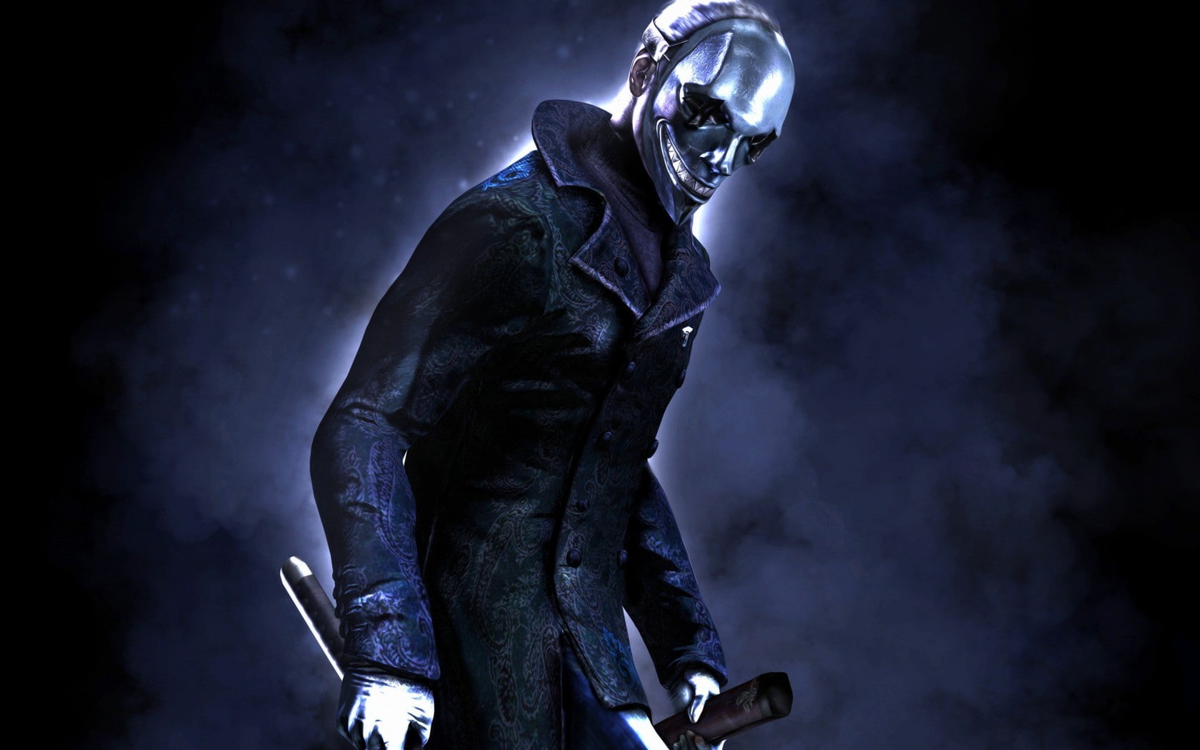 720P, adult, sculpture, illuminated, outdoors, headwear, Vergil, statue, Dmc, helmet, representation, sports helmet, Devil may cry, people, waist up, creativity, HD Wallpaper