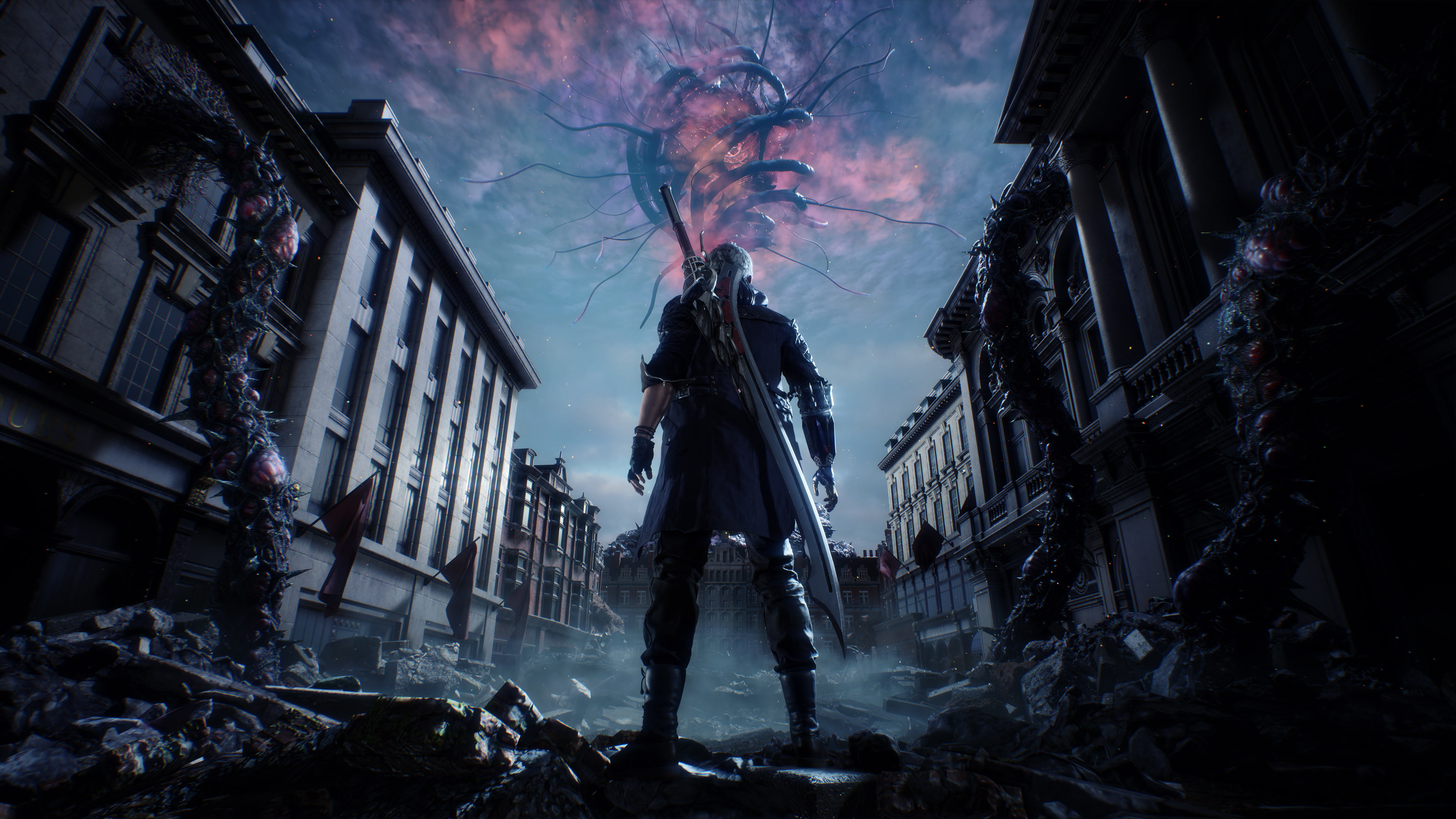 4K, Devil May Cry 5, 4K, Nero, HD Wallpaper