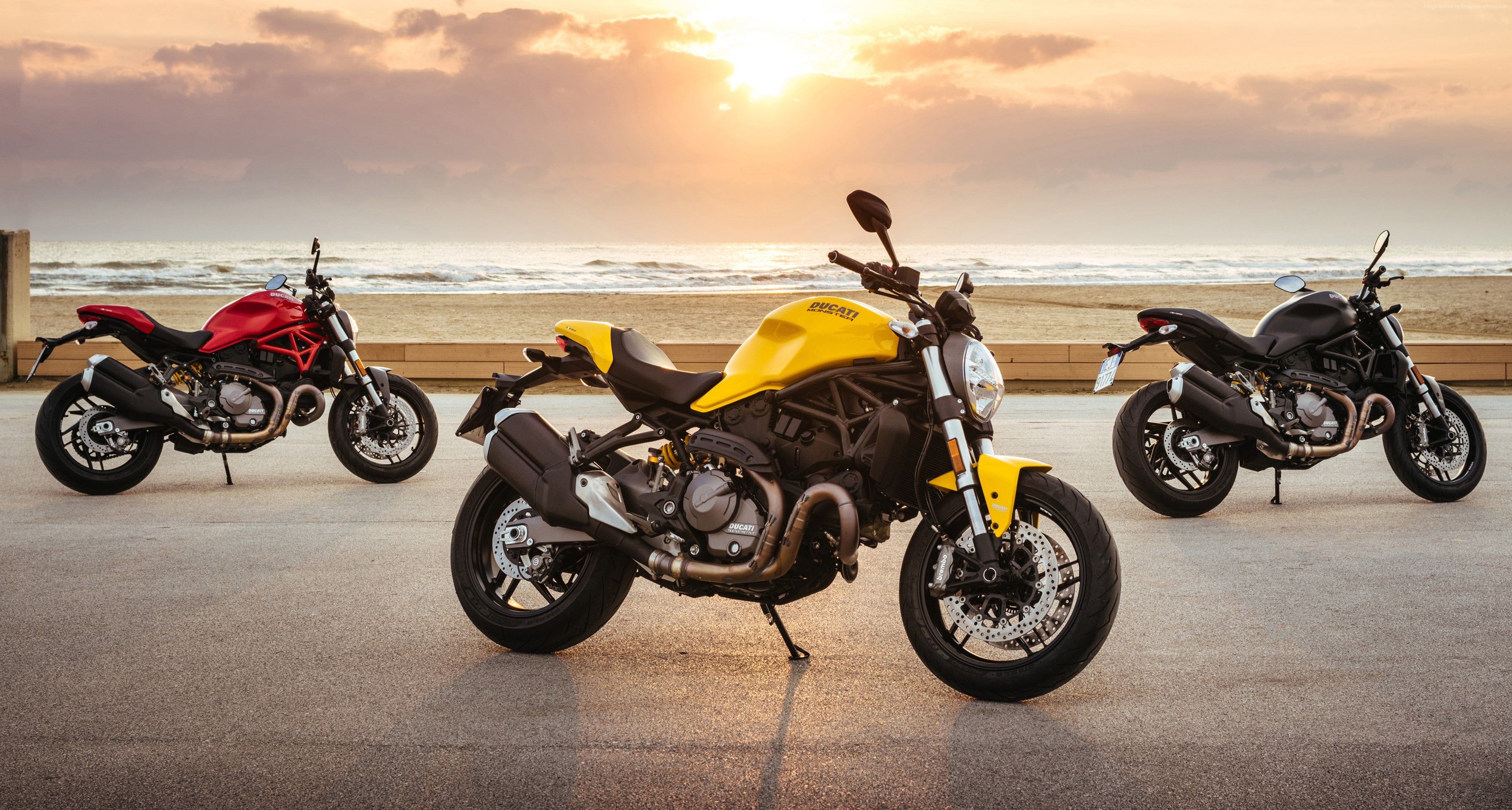 Ducati Monster 821, 4k, 4K, 2018 Bikes, HD Wallpaper