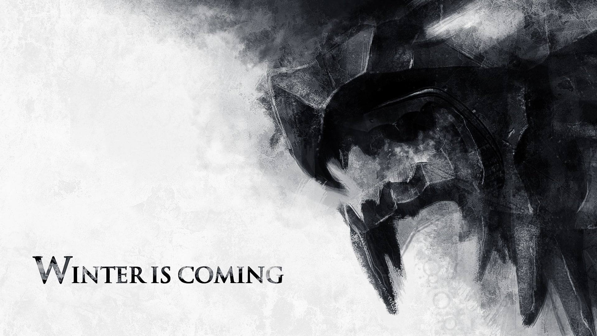 winter, Game of Thrones, 1080P, Winter Is Coming, wolf, HD Wallpaper