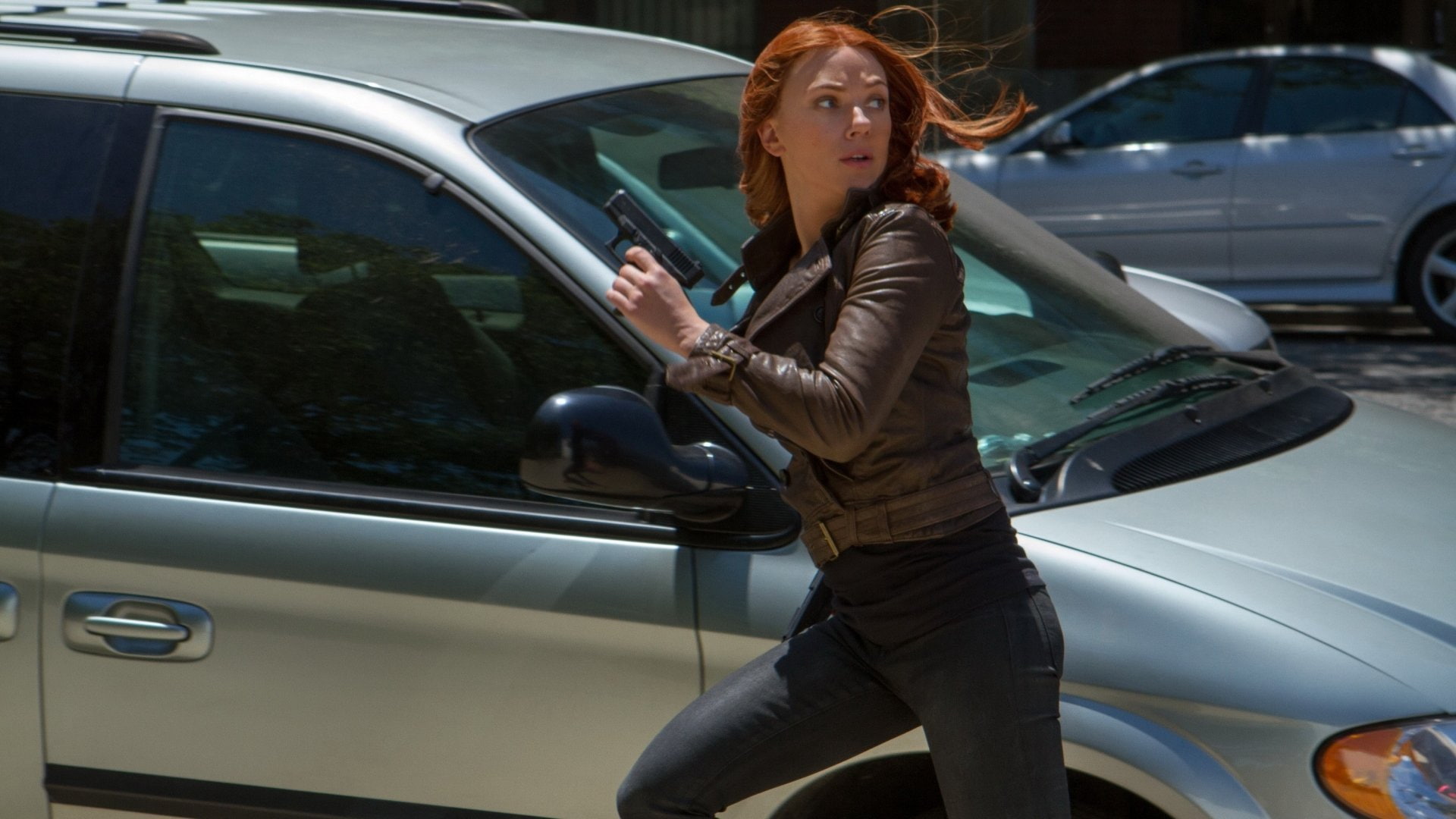 1080P, Black Widow, Scarlett Johansson, Captain America, Captain America: The Winter Soldier, HD Wallpaper