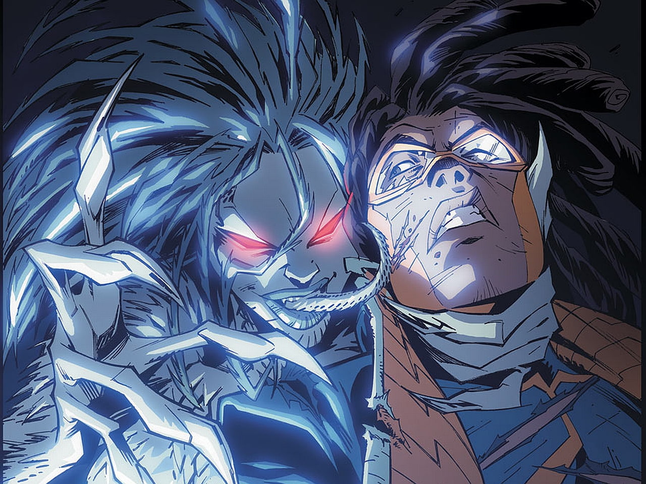 comics, static, shock, 720P, hd, HD Wallpaper
