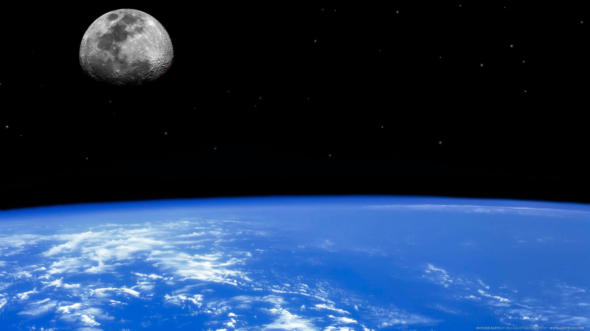 nature, From Space, planetary moon, mother, sky, black background, water, space exploration, Moon, sphere, moon surface, cloud - sky, Planet, outdoors, HD Wallpaper