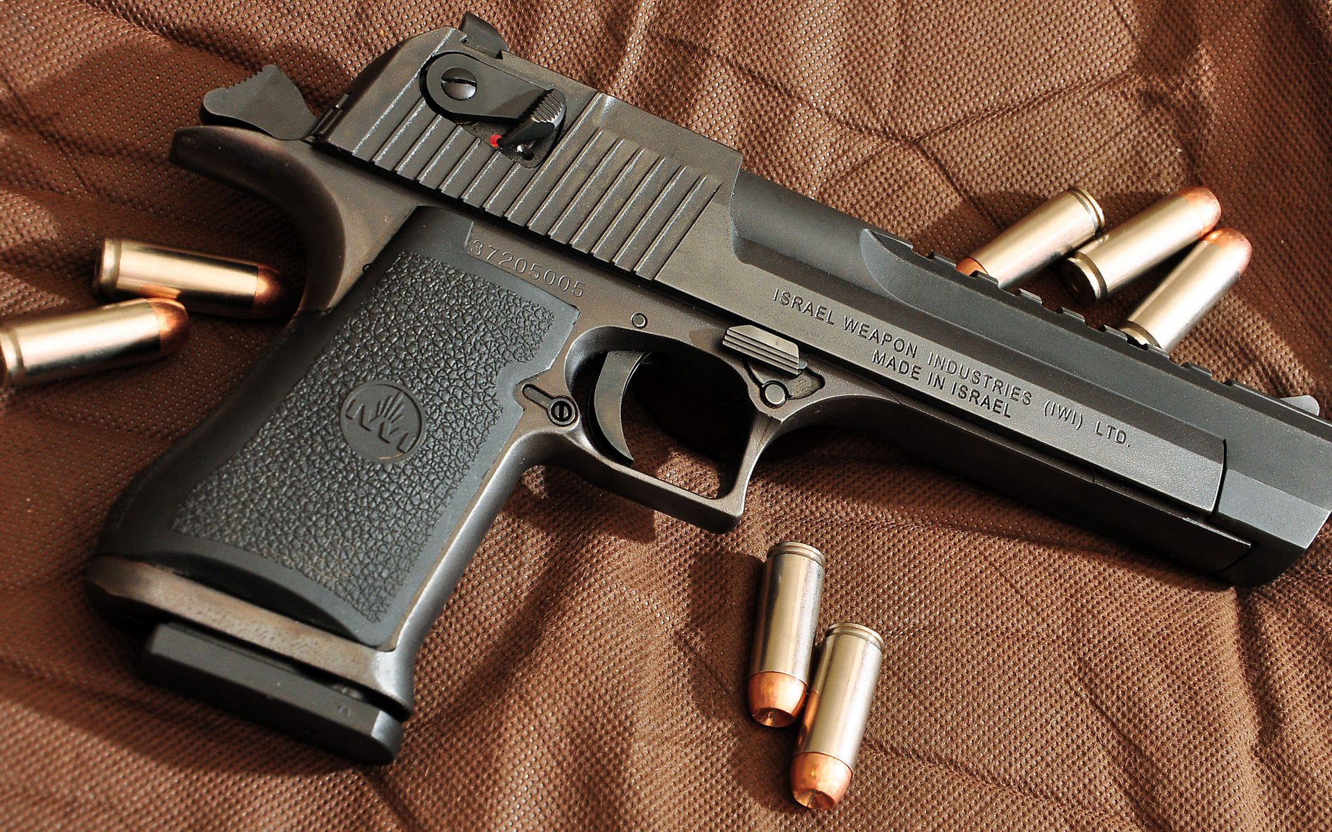 Desert eagle, gun, 1080P, bullets, HD Wallpaper