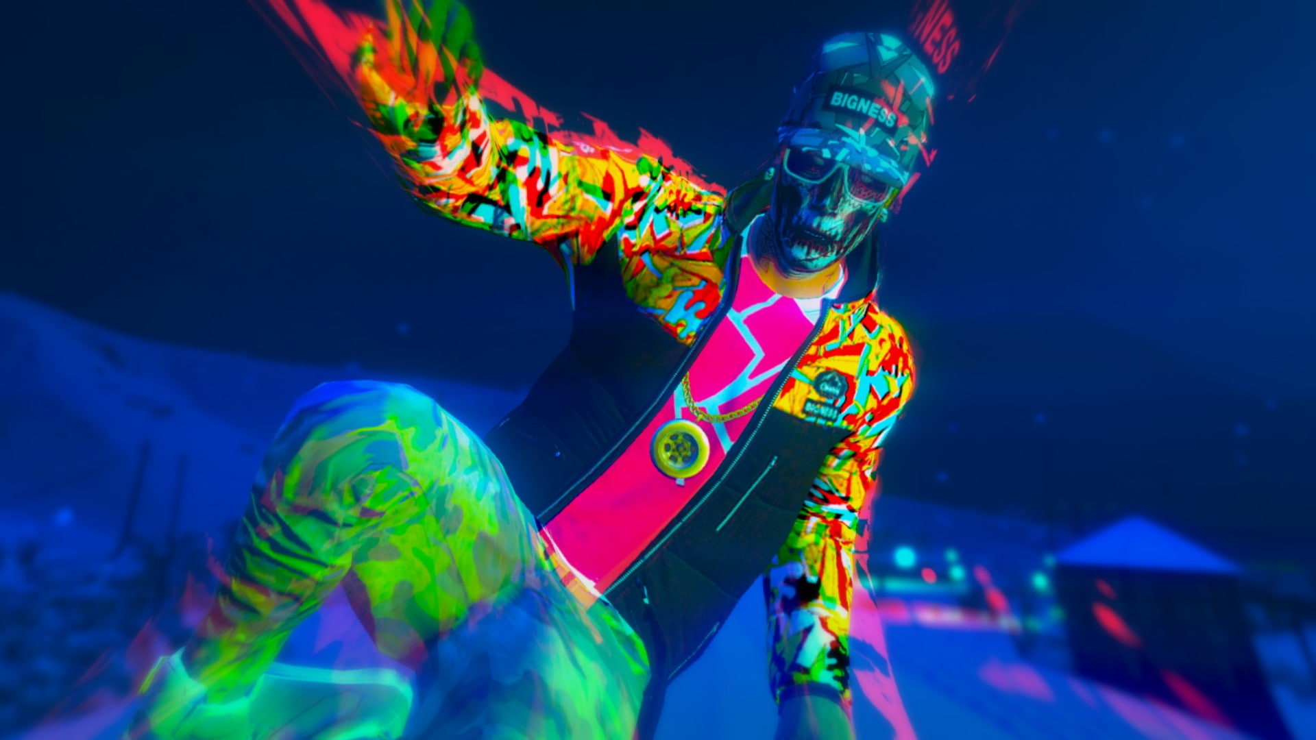 arts culture and entertainment, festival, nightlife, multi colored, leisure activity, adult, human body part, outdoors, performance, side view, Grand Theft Auto Online, HD Wallpaper