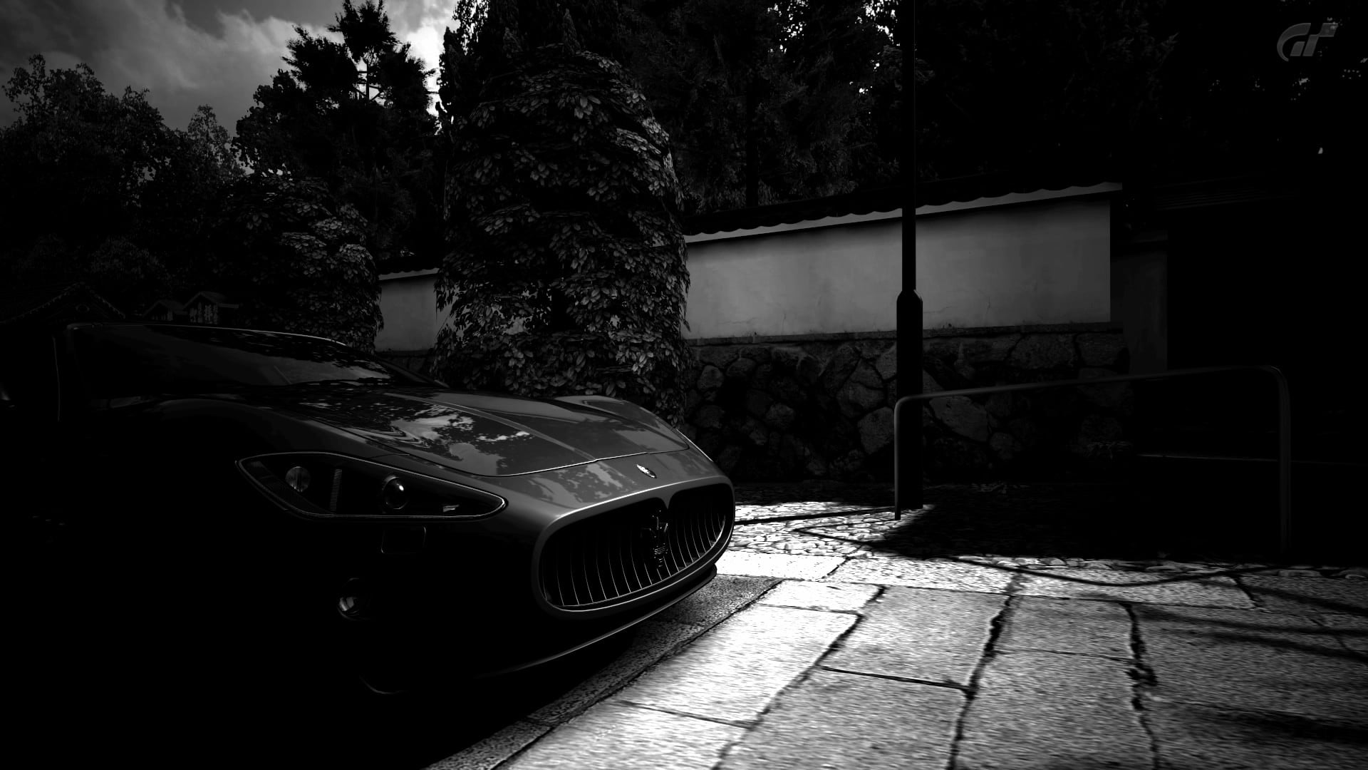 transportation, mode of transportation, city, no people, building exterior, nature, 1080P, plant, metal, Maserati, motor vehicle, built structure, outdoors, HD Wallpaper