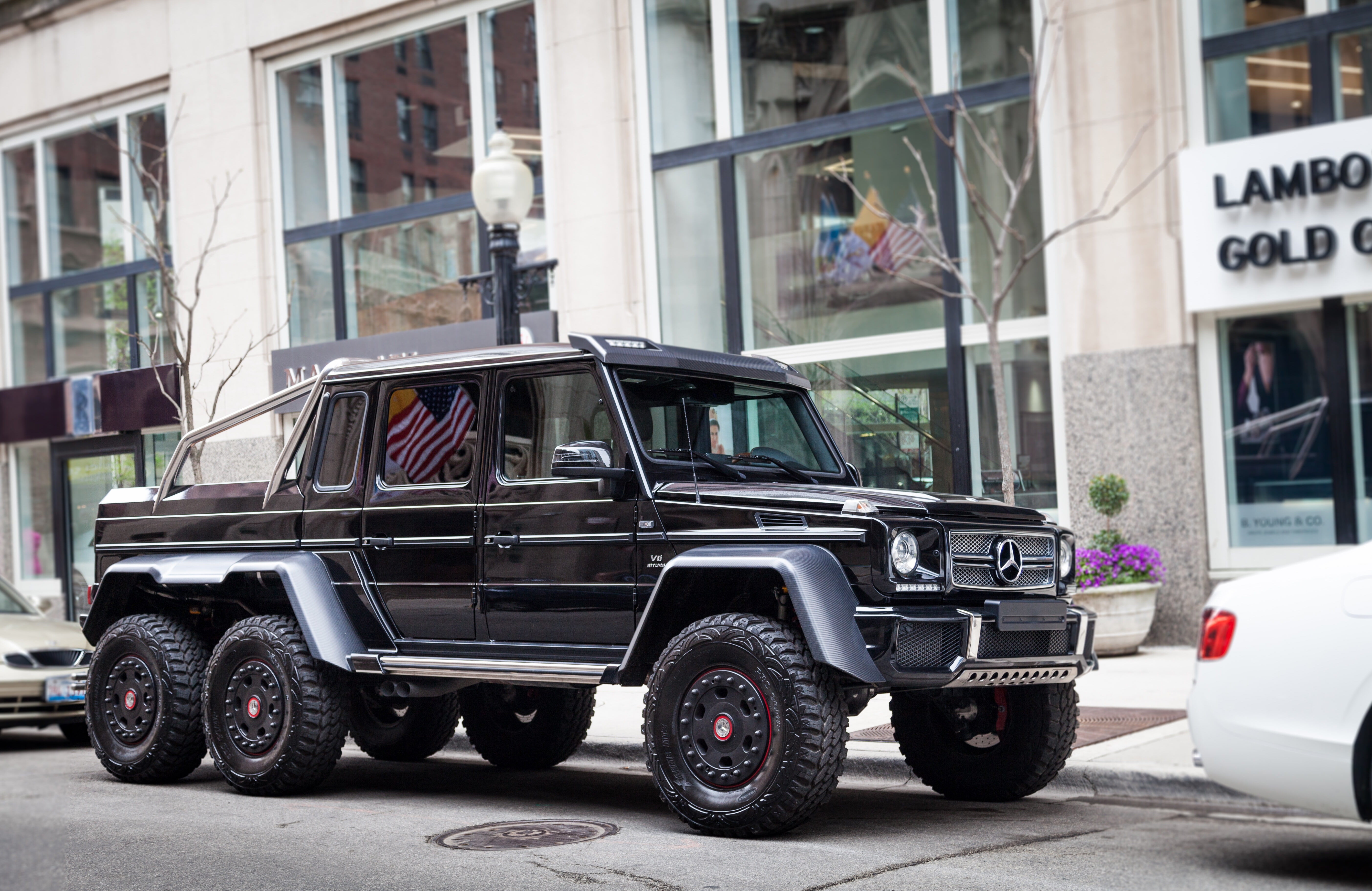 SUV, Mercedes-Benz, Mercedes-Benz G63 AMG 6x6, 5K, HD Wallpaper