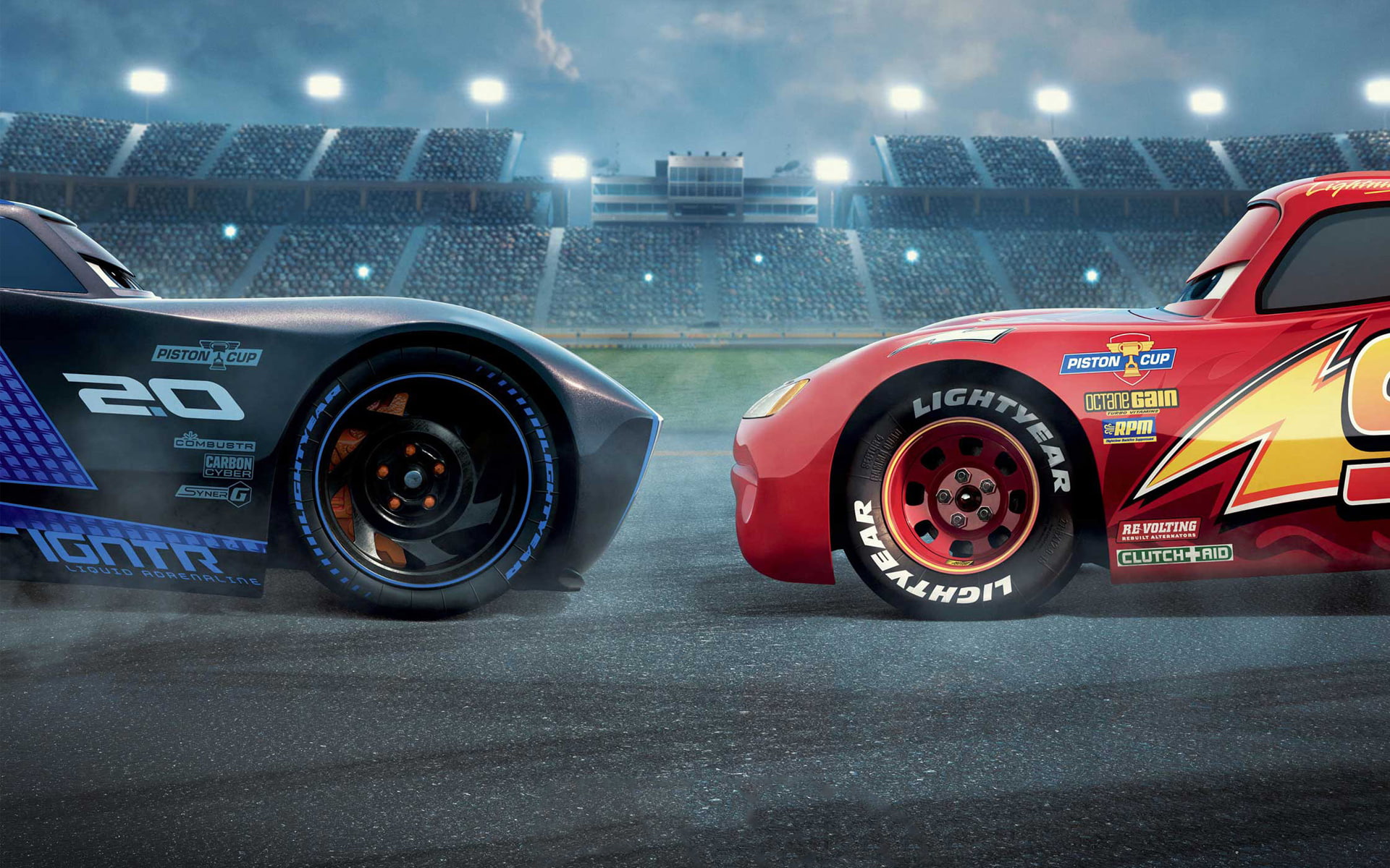 1080P, Cars, blurred motion, vs, car, Lightning, red, illuminated, mode of transportation, motor vehicle, competition, Storm, road, shiny, luxury, Jackson, HD Wallpaper